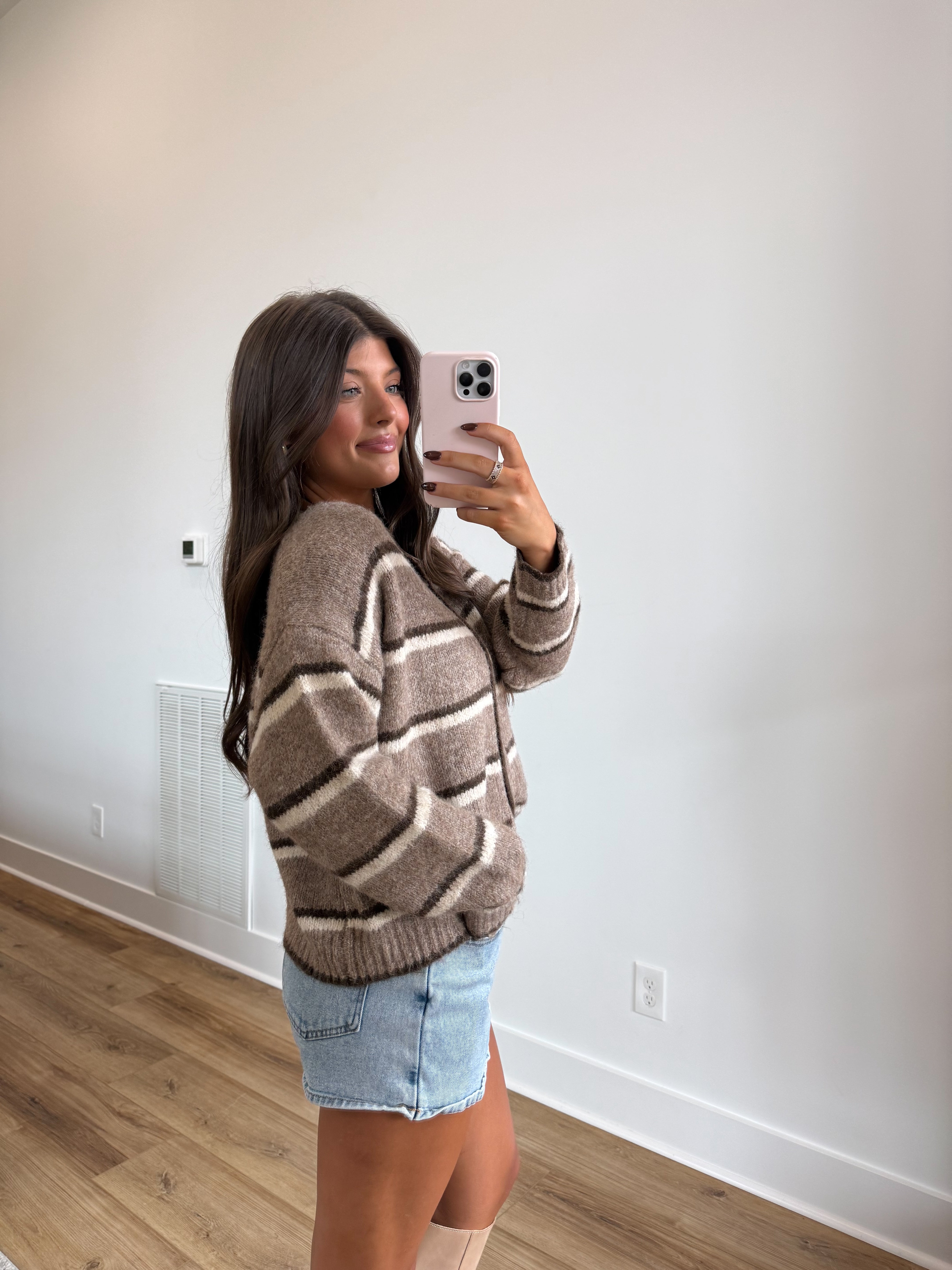 The Loxley Stripe Cardigan