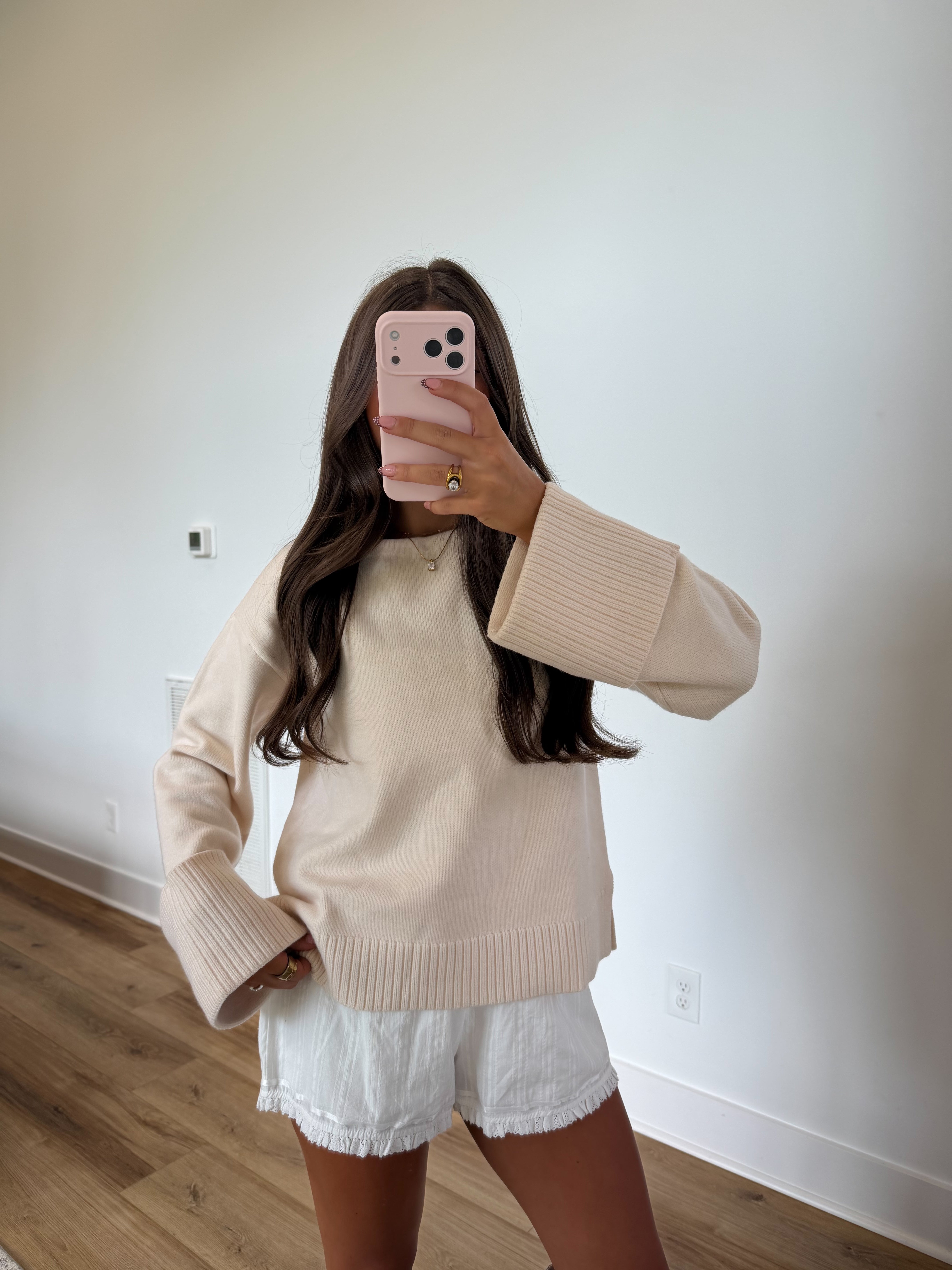 The October Sweater (Cream)