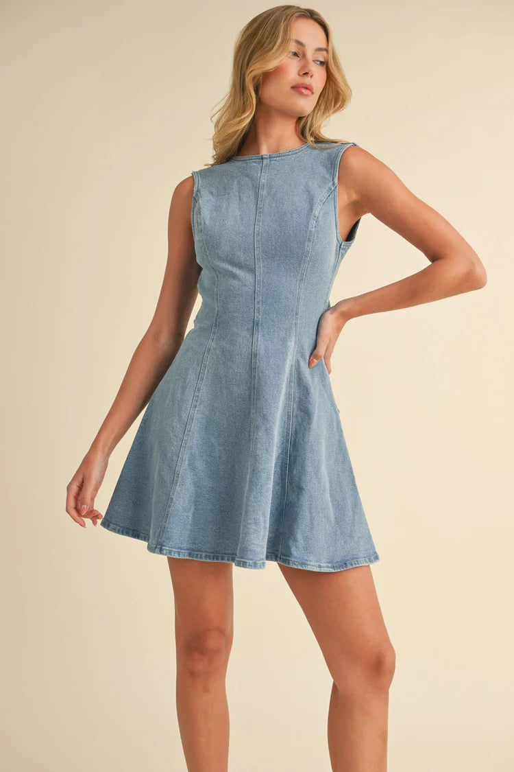 Sweet on You Dress (Denim)