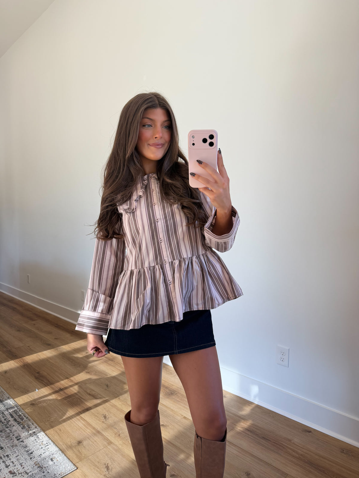 Eloise Collared Top