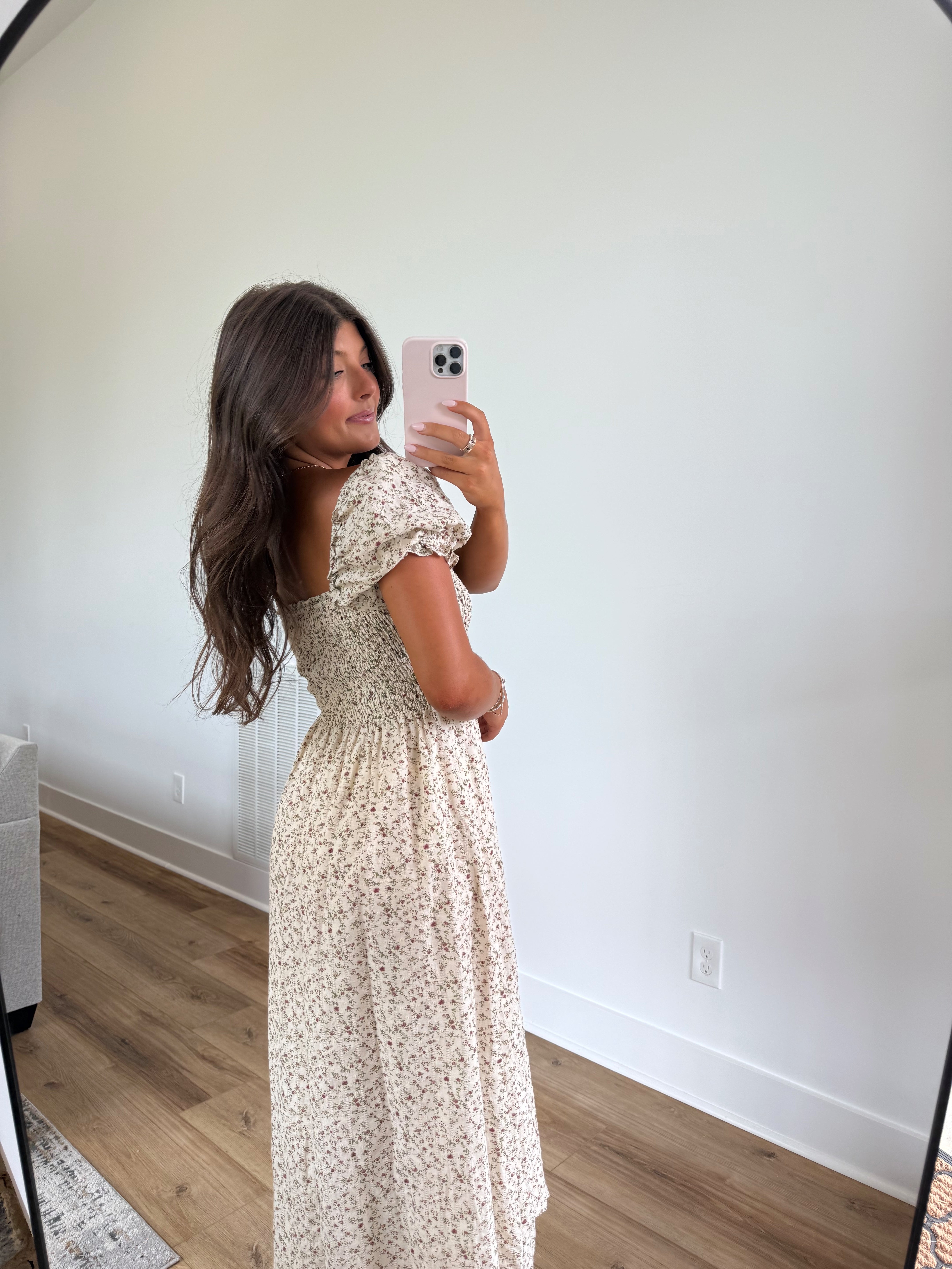 Mattie Florals Maxi Dress
