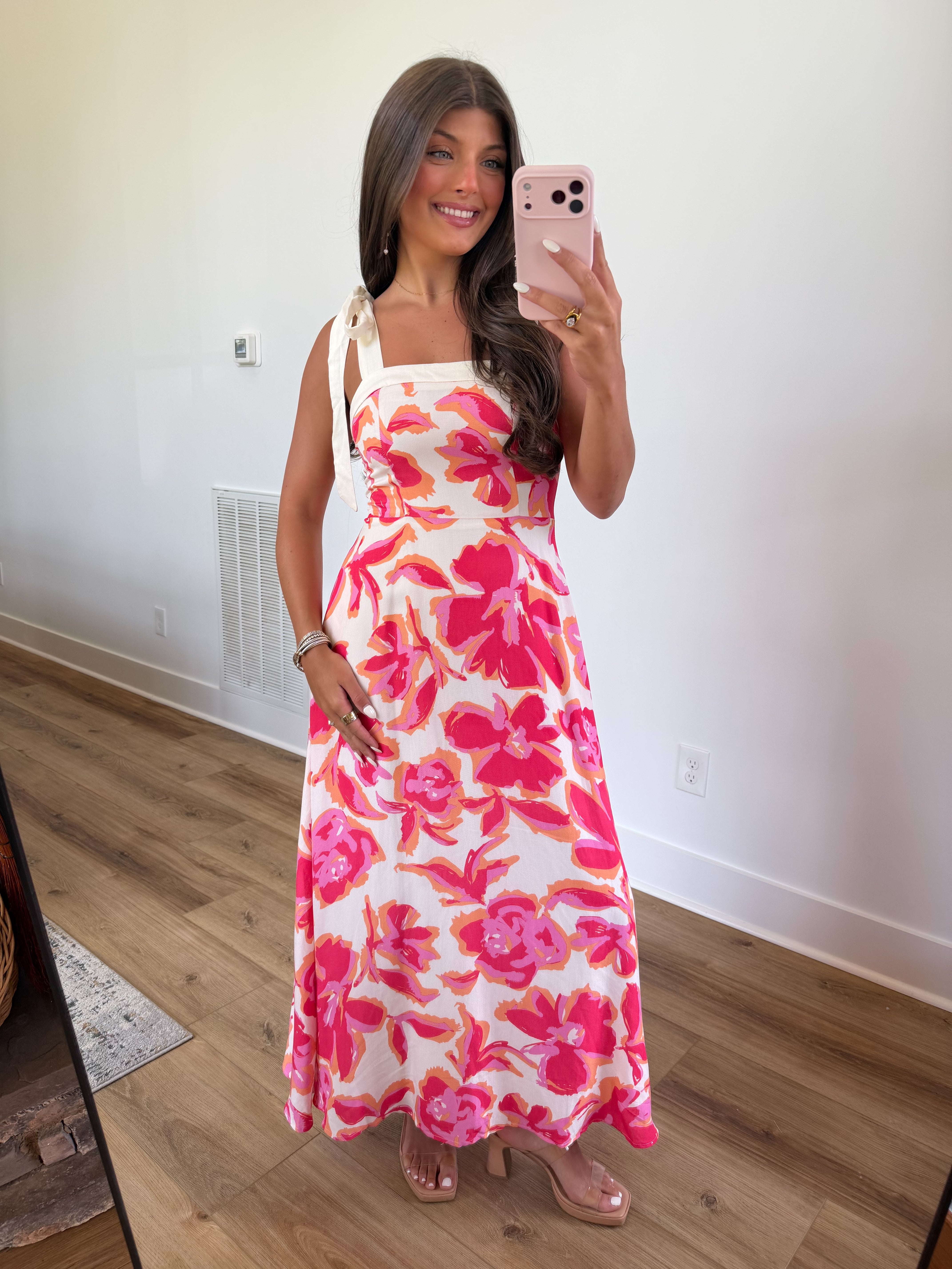 Pink Playa Maxi Dress