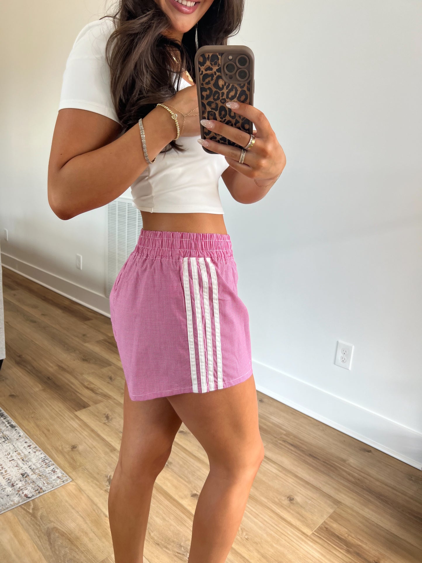 Pink Gingham Boxers