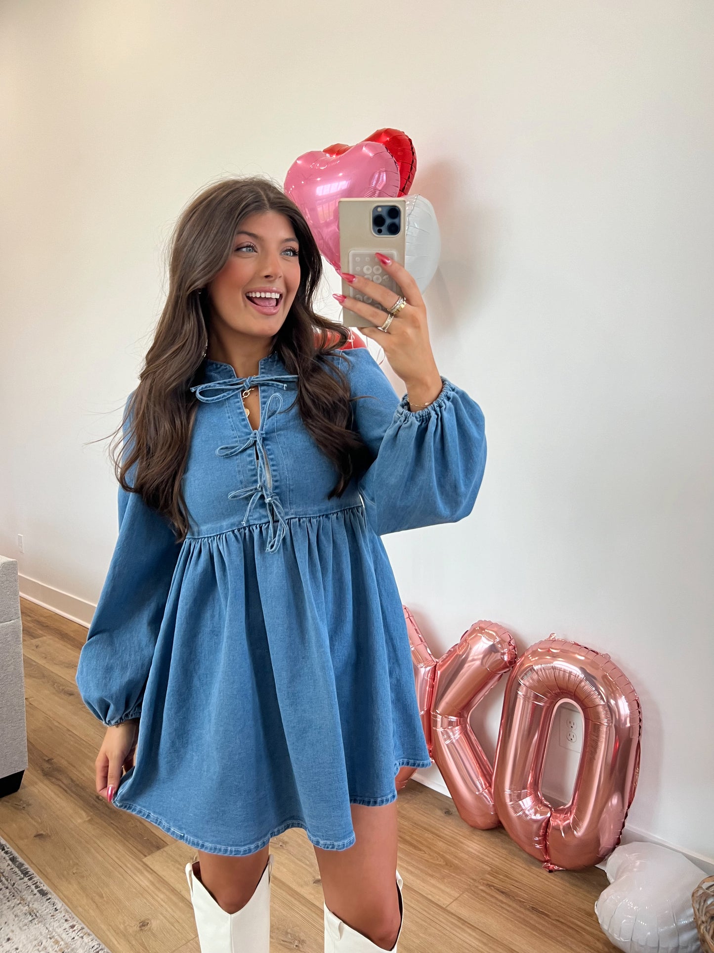 Dearest Denim Dress