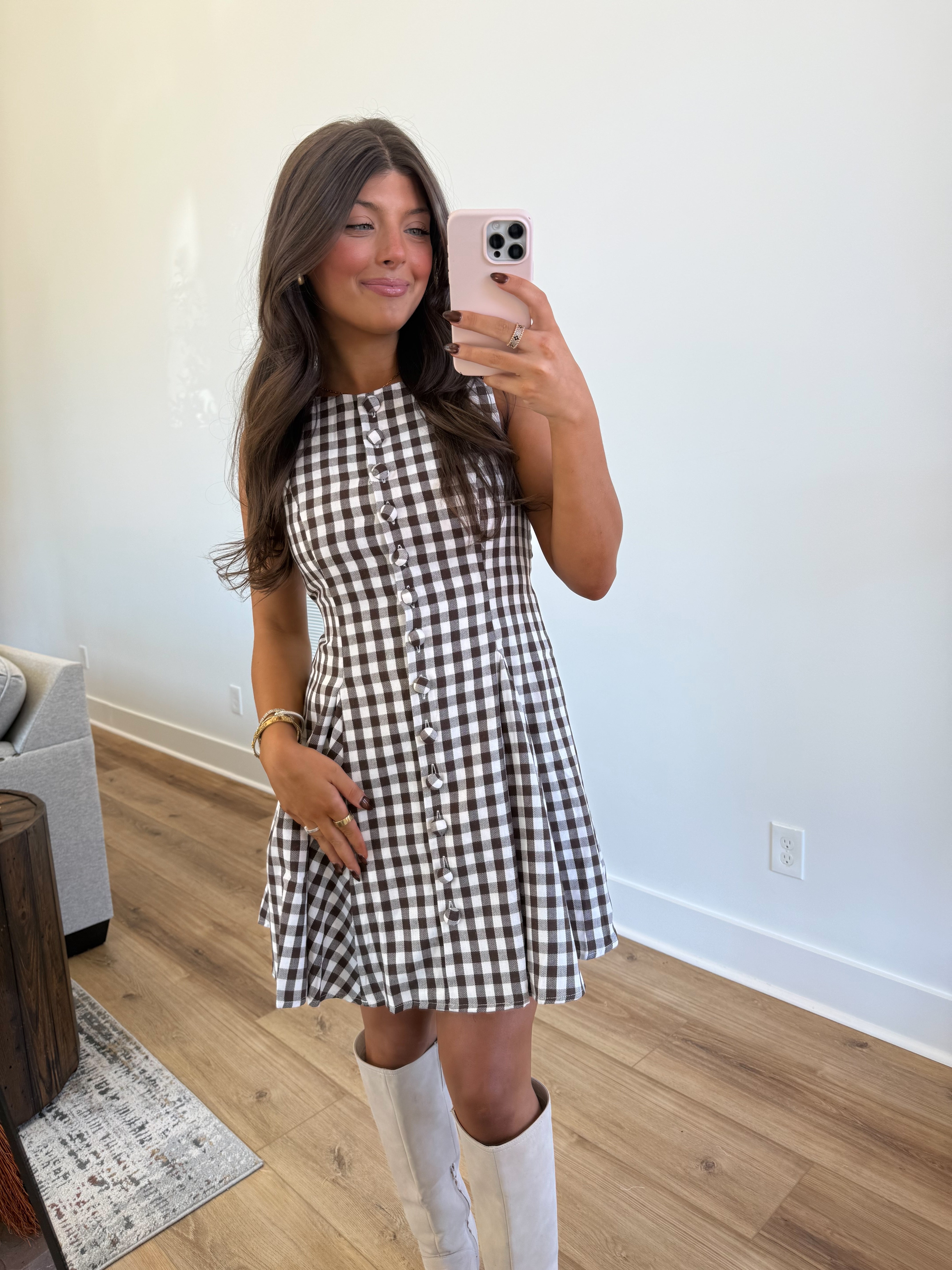 Hardin Gingham Dress