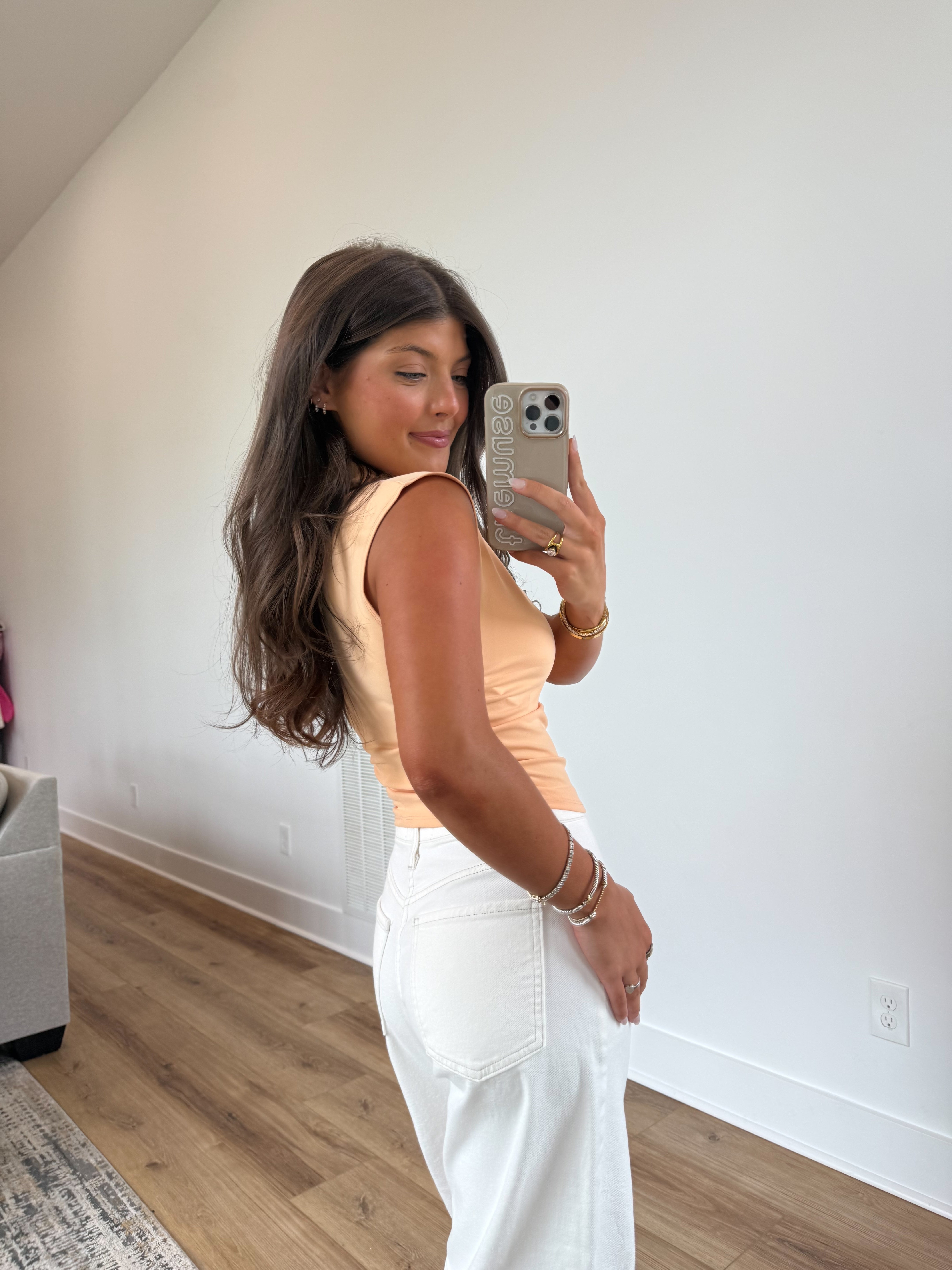Peach Fizz Glow Top