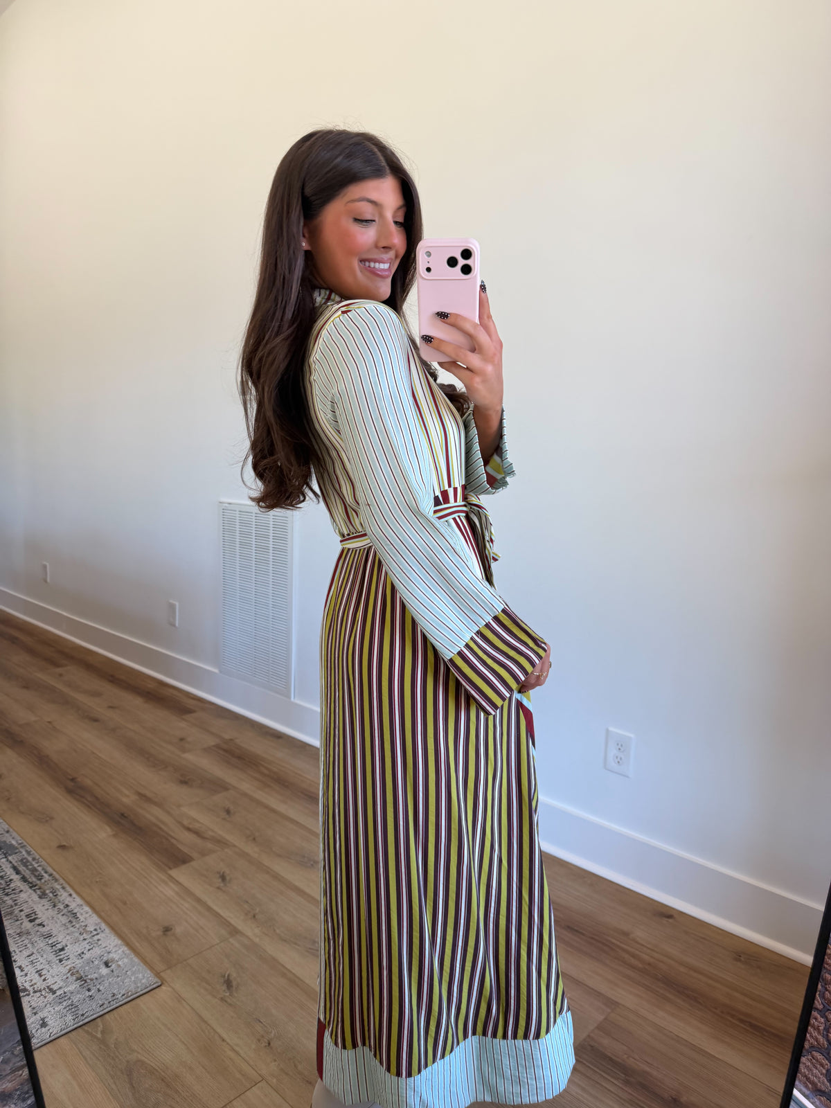 Autumn Palette Maxi Dress
