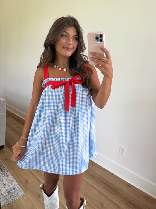 Going To The BBQ Mini Dress