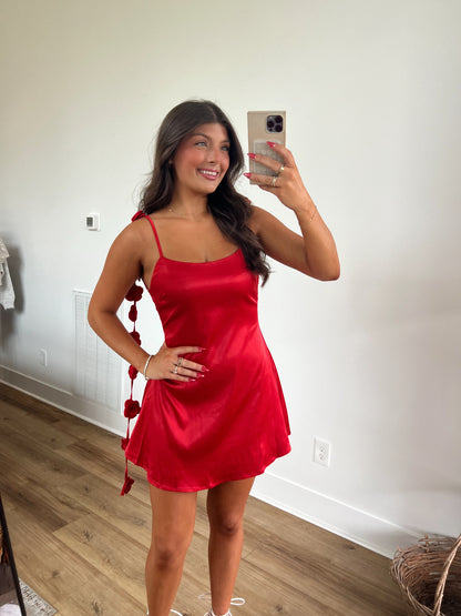 Red Romance Mini Dress