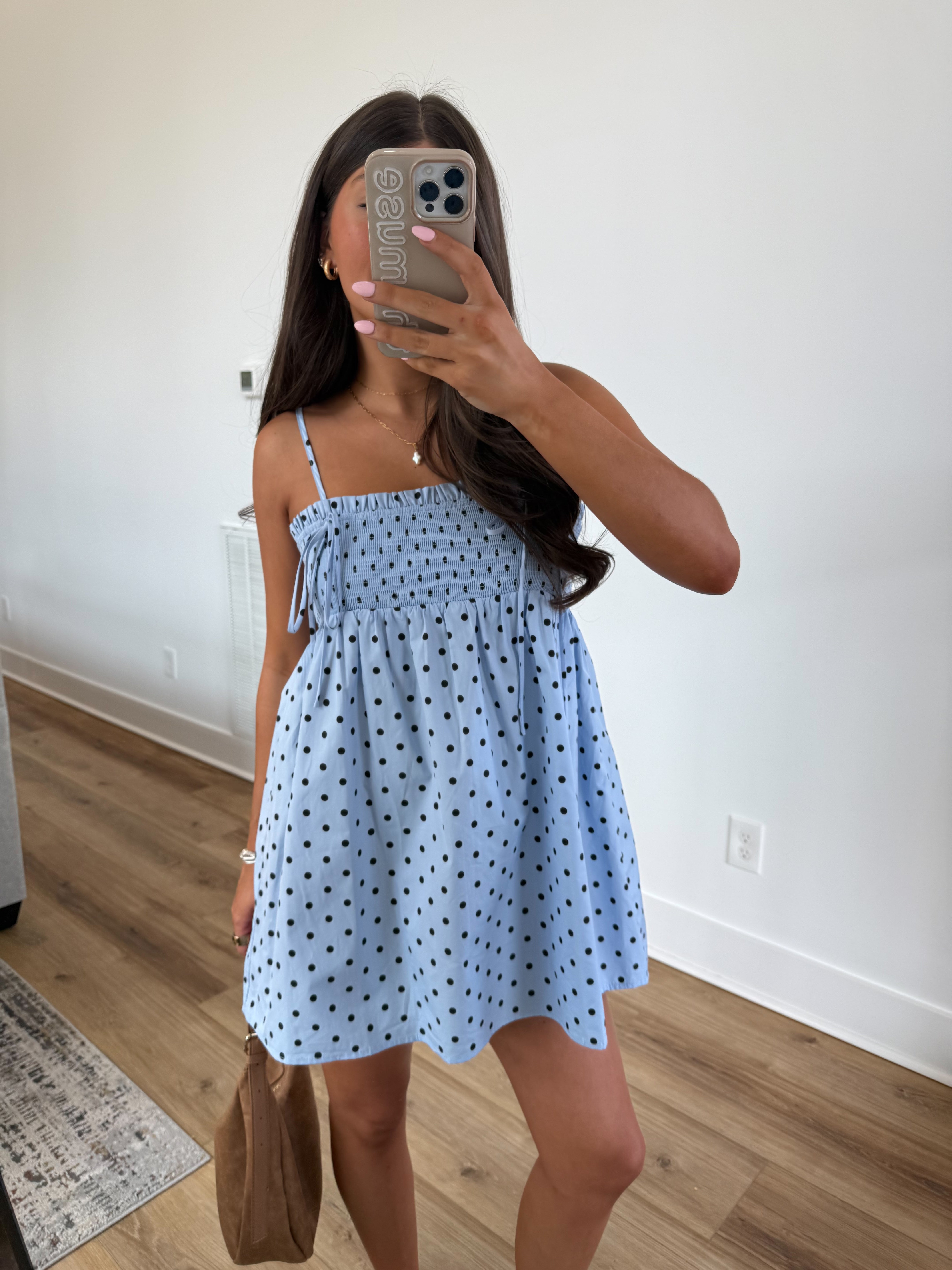 The Selene Dress (Blue/Navy)