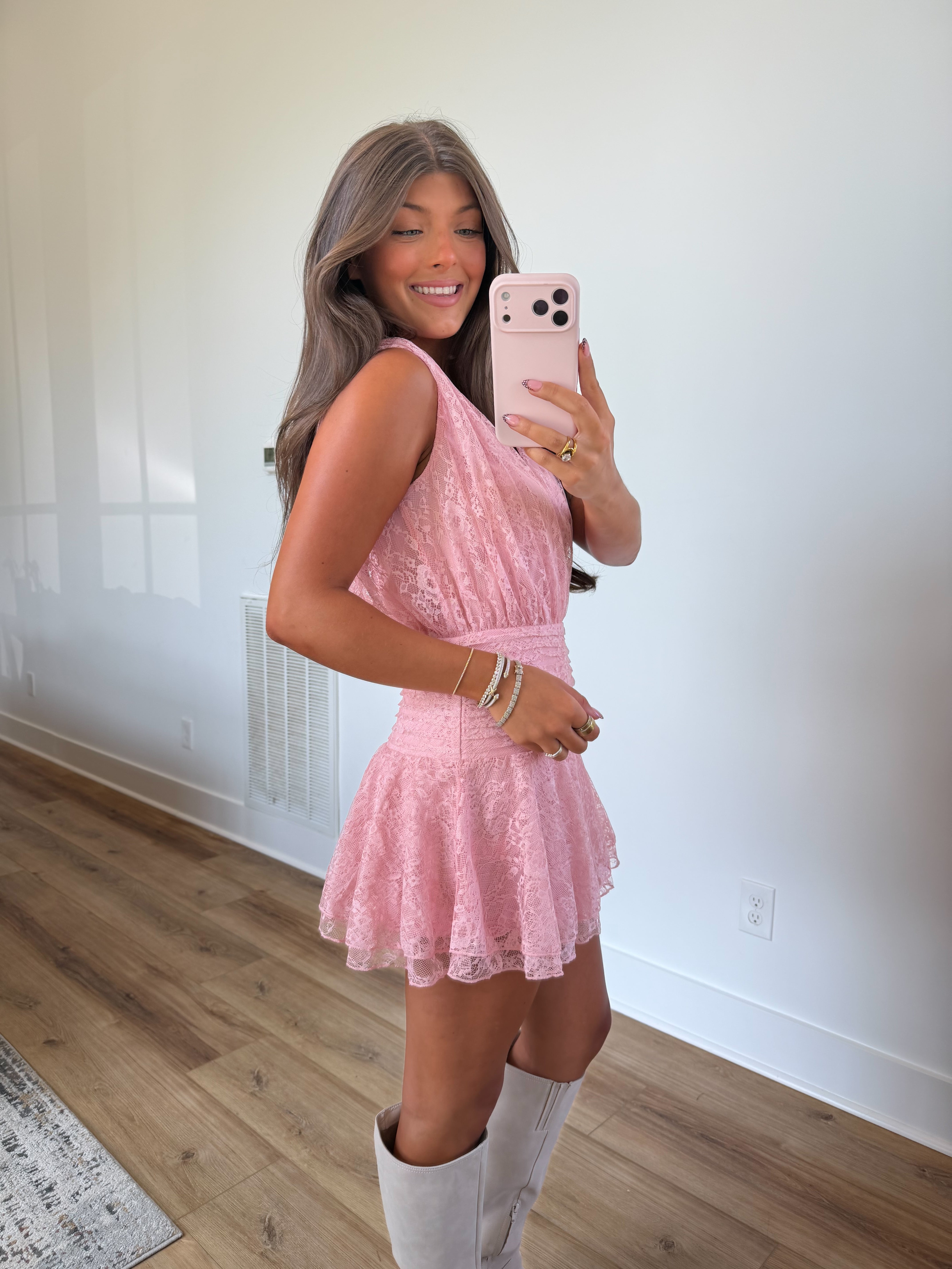 Moroney Lace Mini Dress