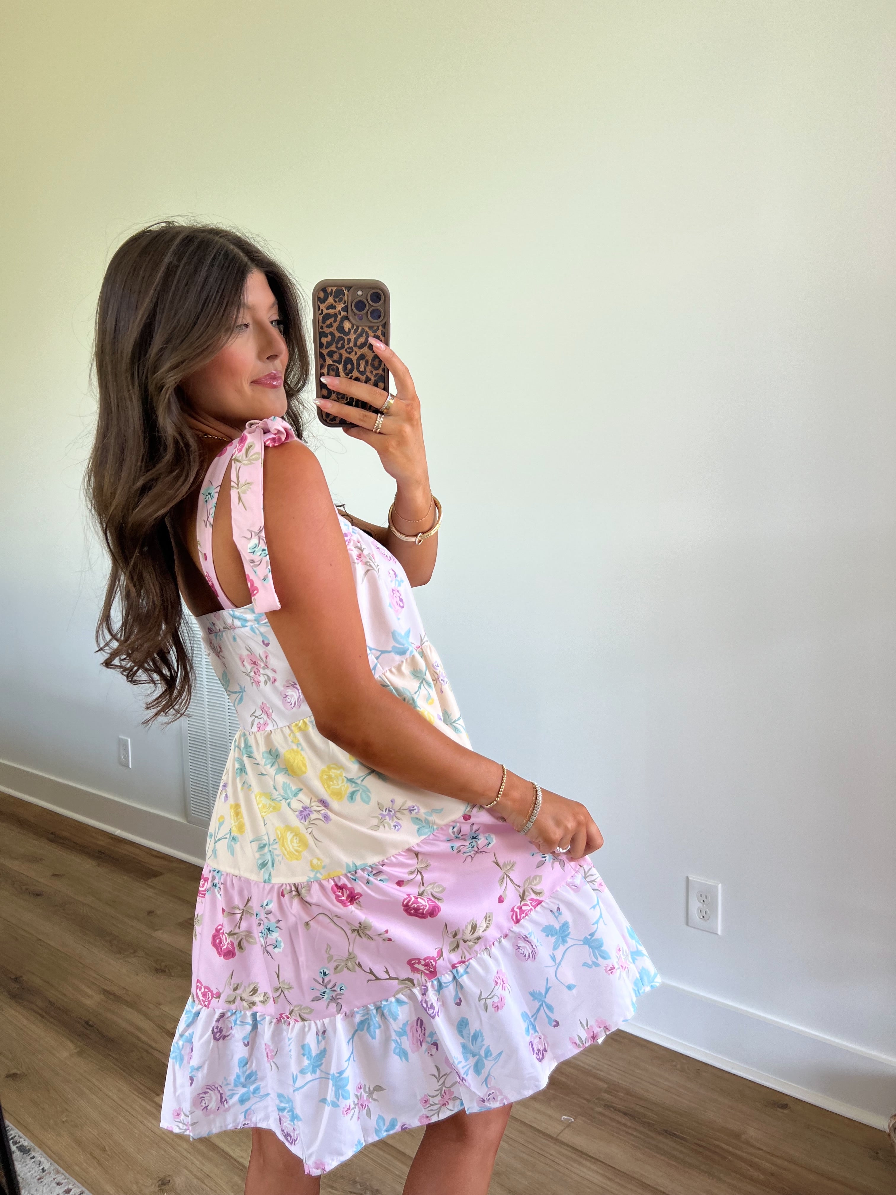 Sunny Day Floral Mini Dress