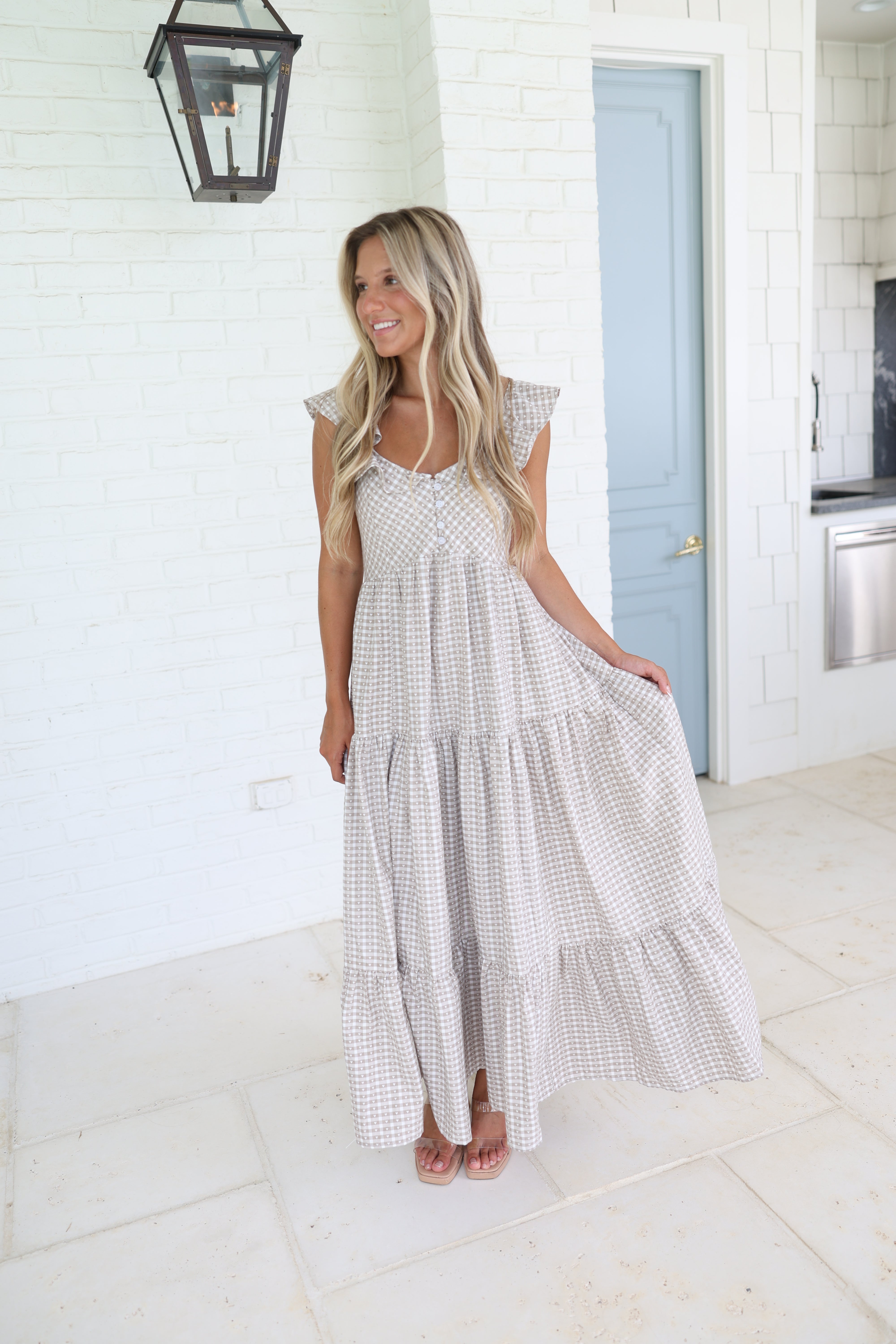 Shoreline Ruffle Maxi