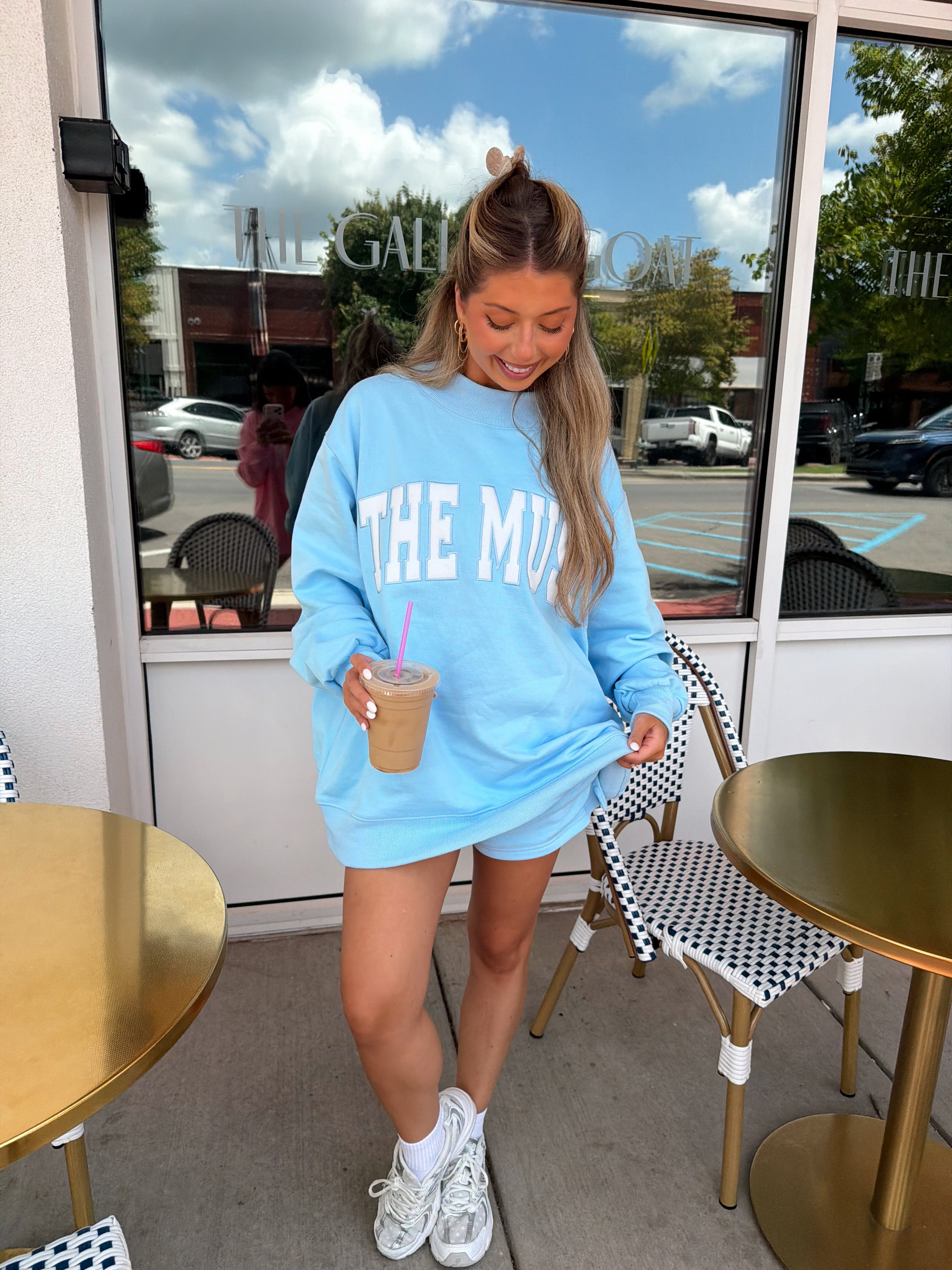 The Muse Mockneck (Sky Blue)