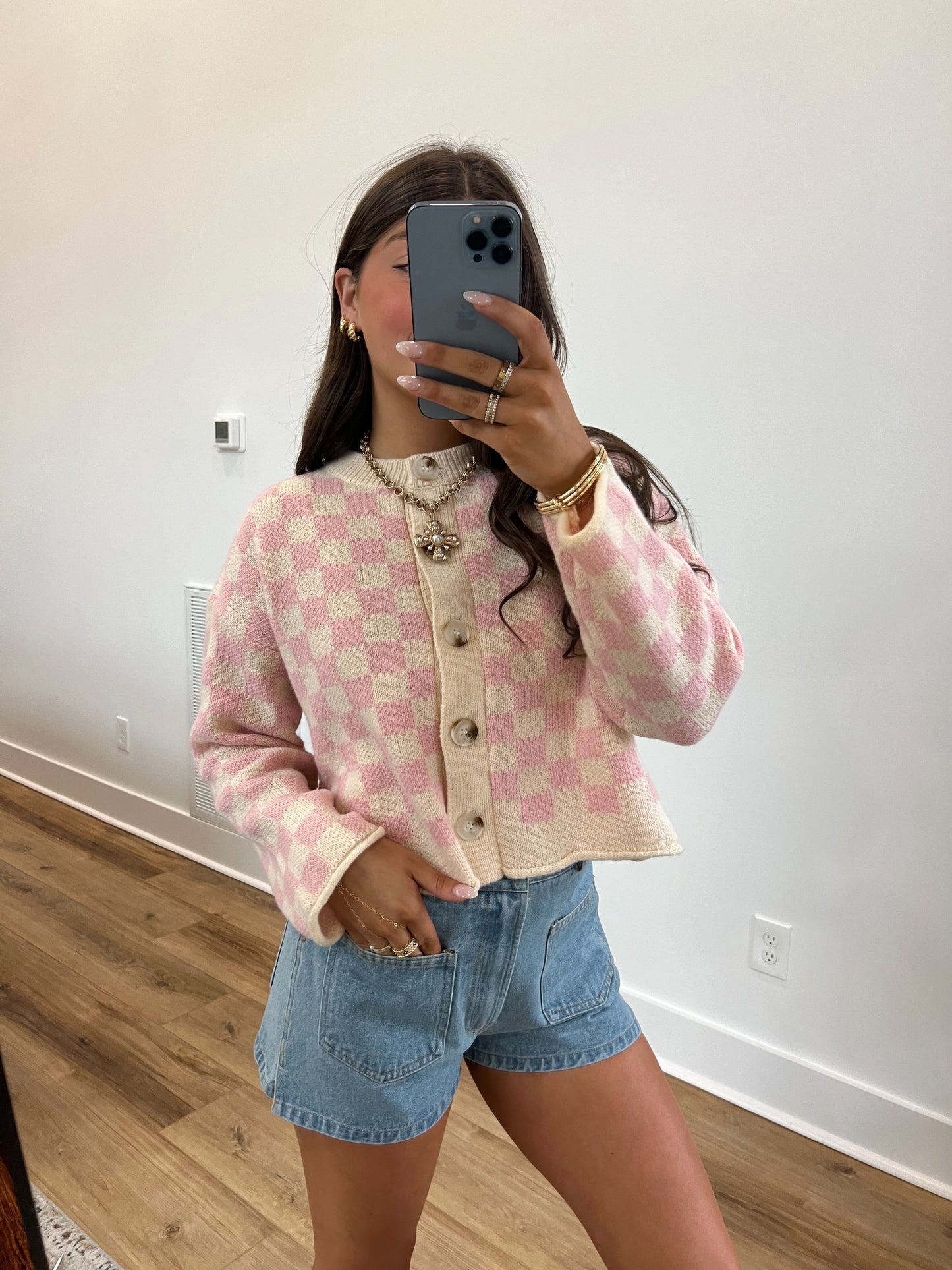 Pocket Denim Shorts