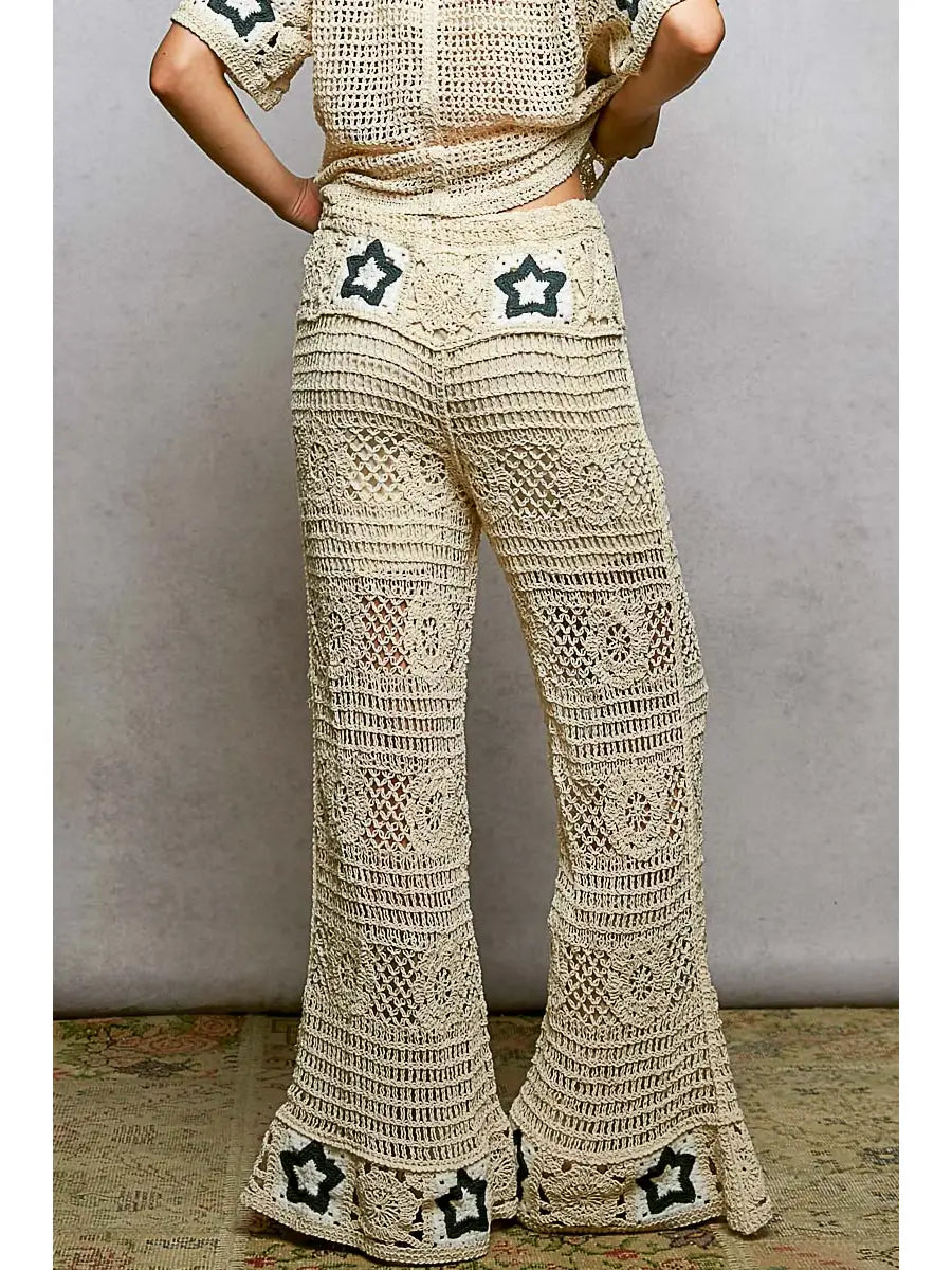 Star Crochet Pants