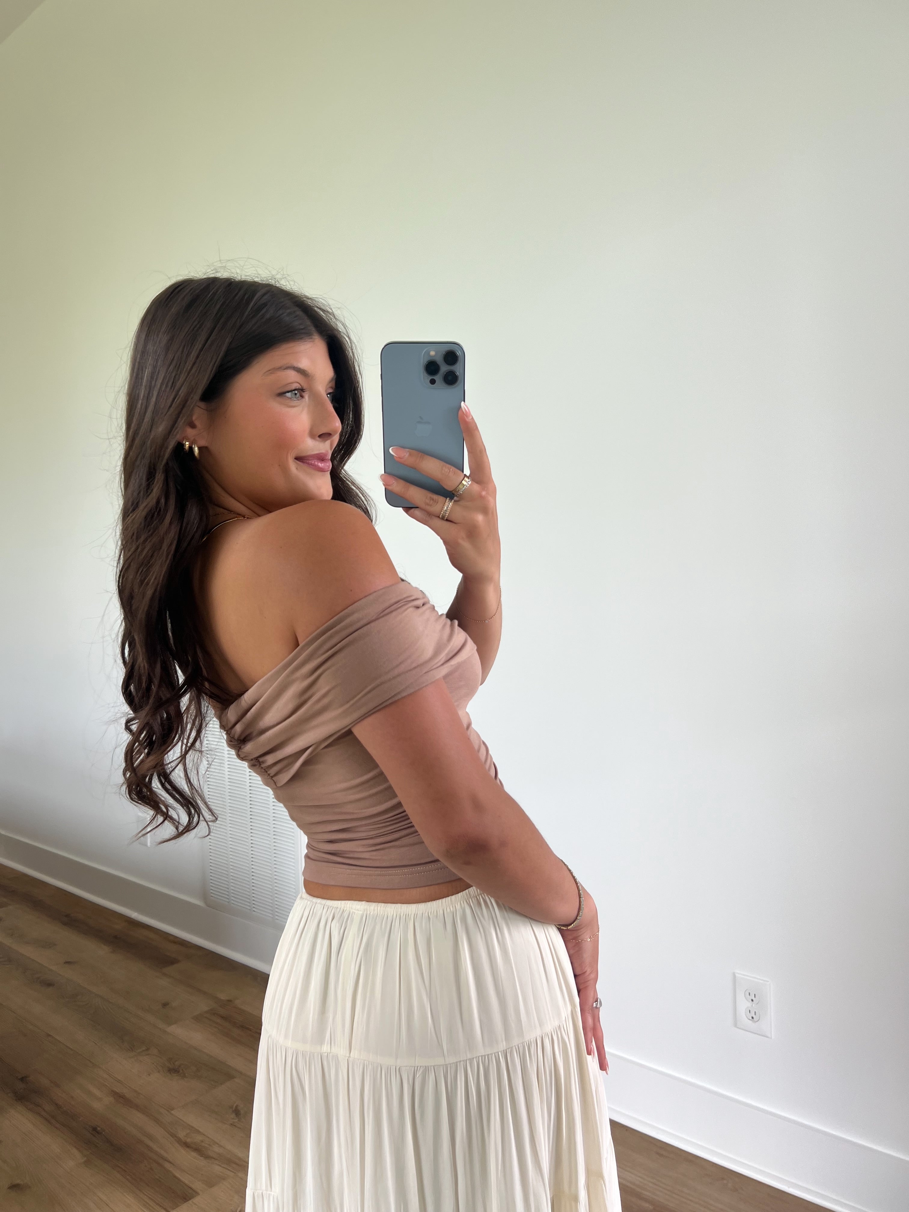 When In Rome Top (Brown)