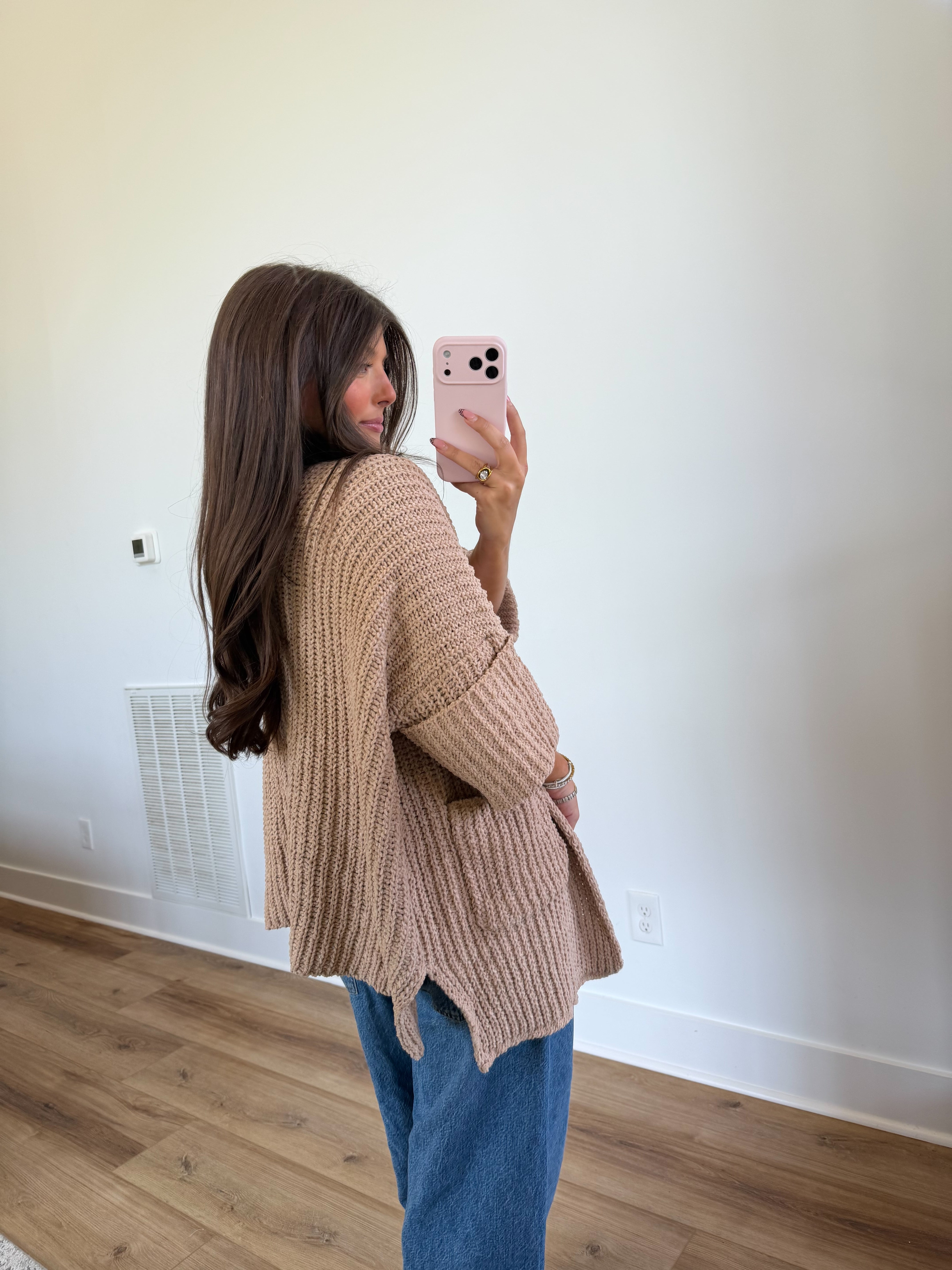 Meet Me in Fall Cardigan (Tan)