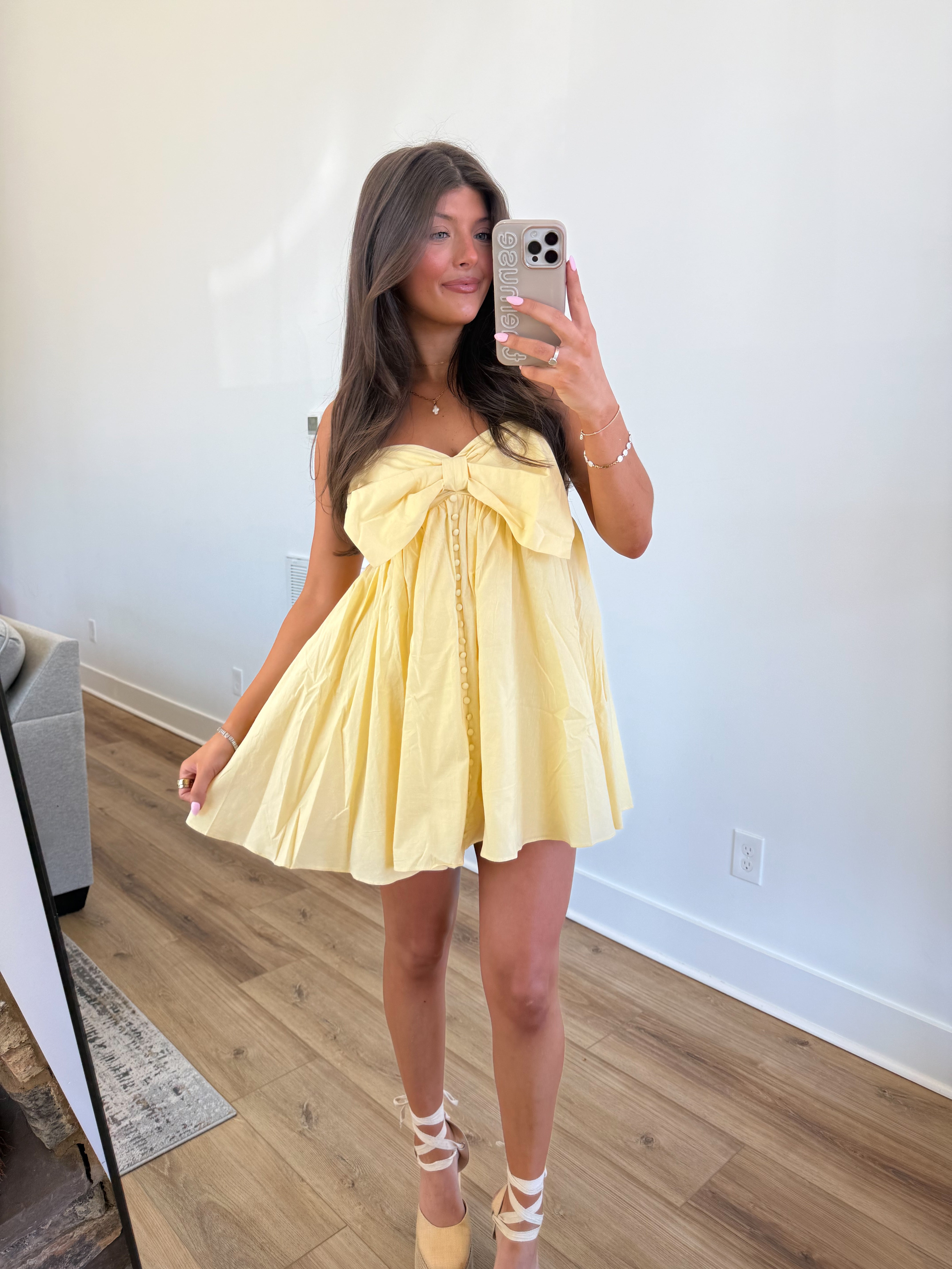 The Buttercup Bow Dress