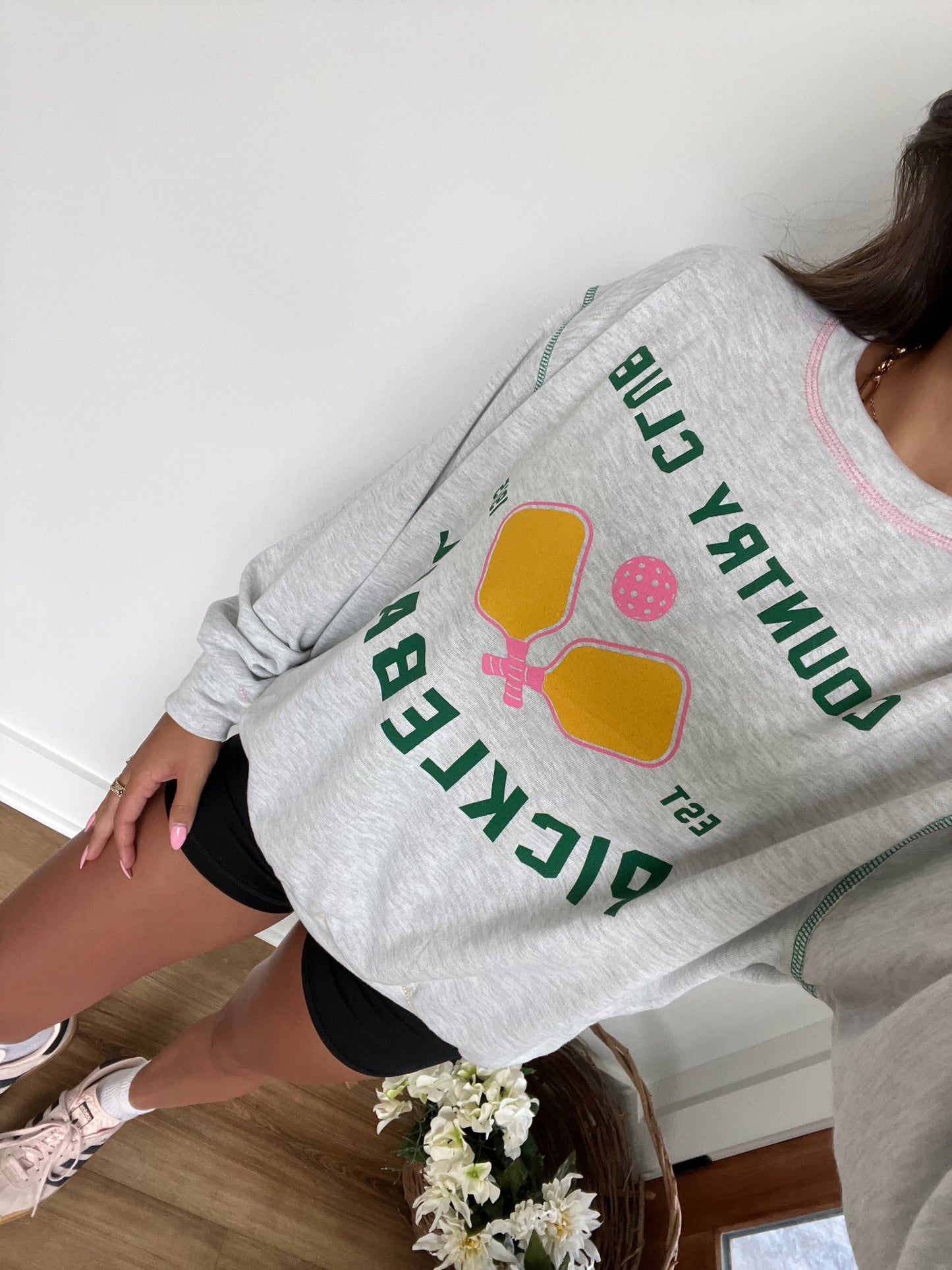 Pickleball Country Club Sweatshirt