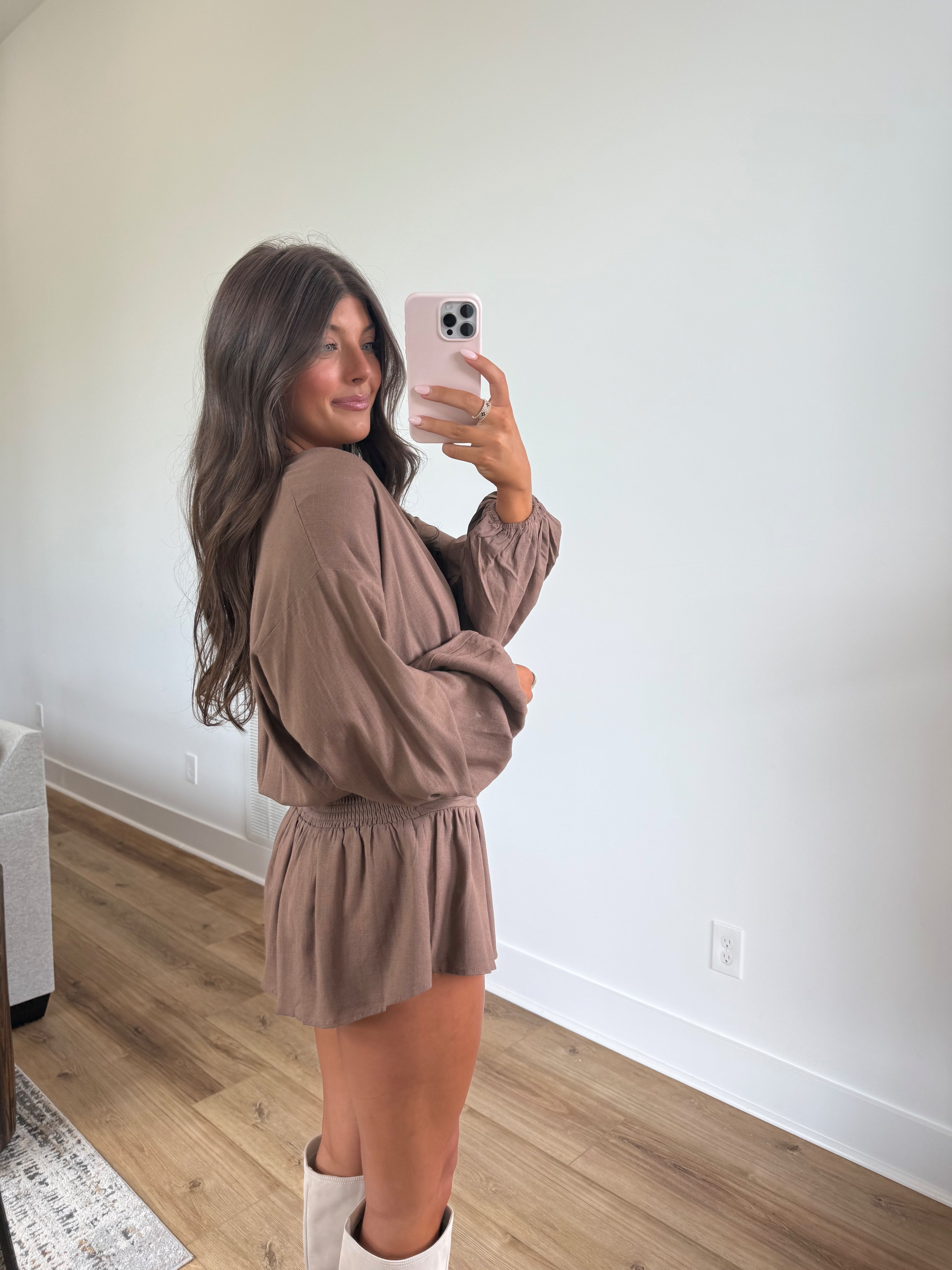 Falling Leaves Romper (PRE-ORDER (1-2 week)/ Restock)