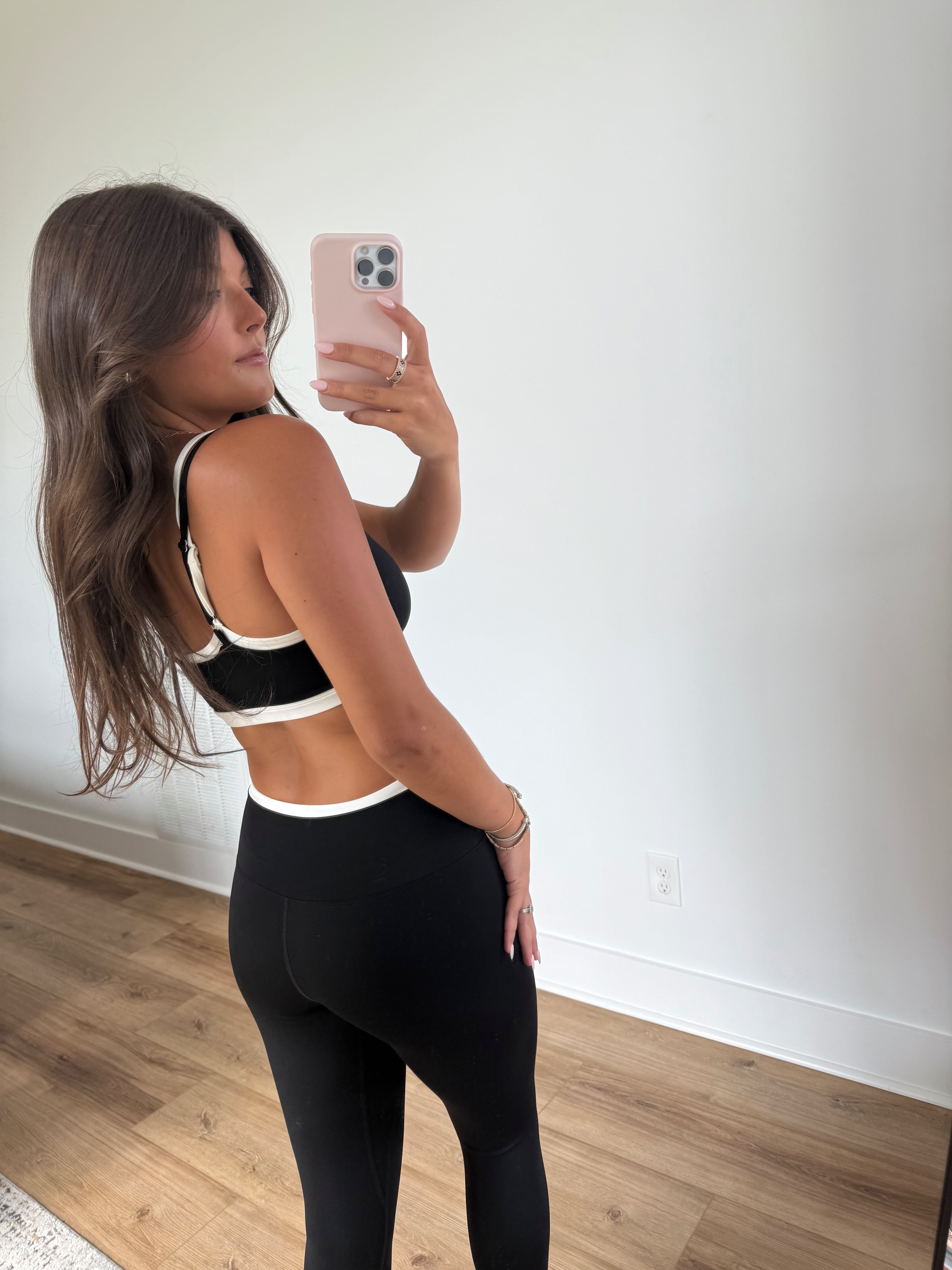 Black Layered LEGGINGS
