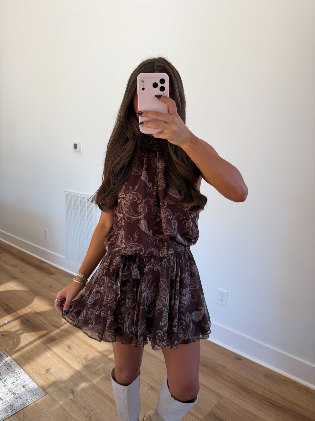 Bow & Paisley Dress