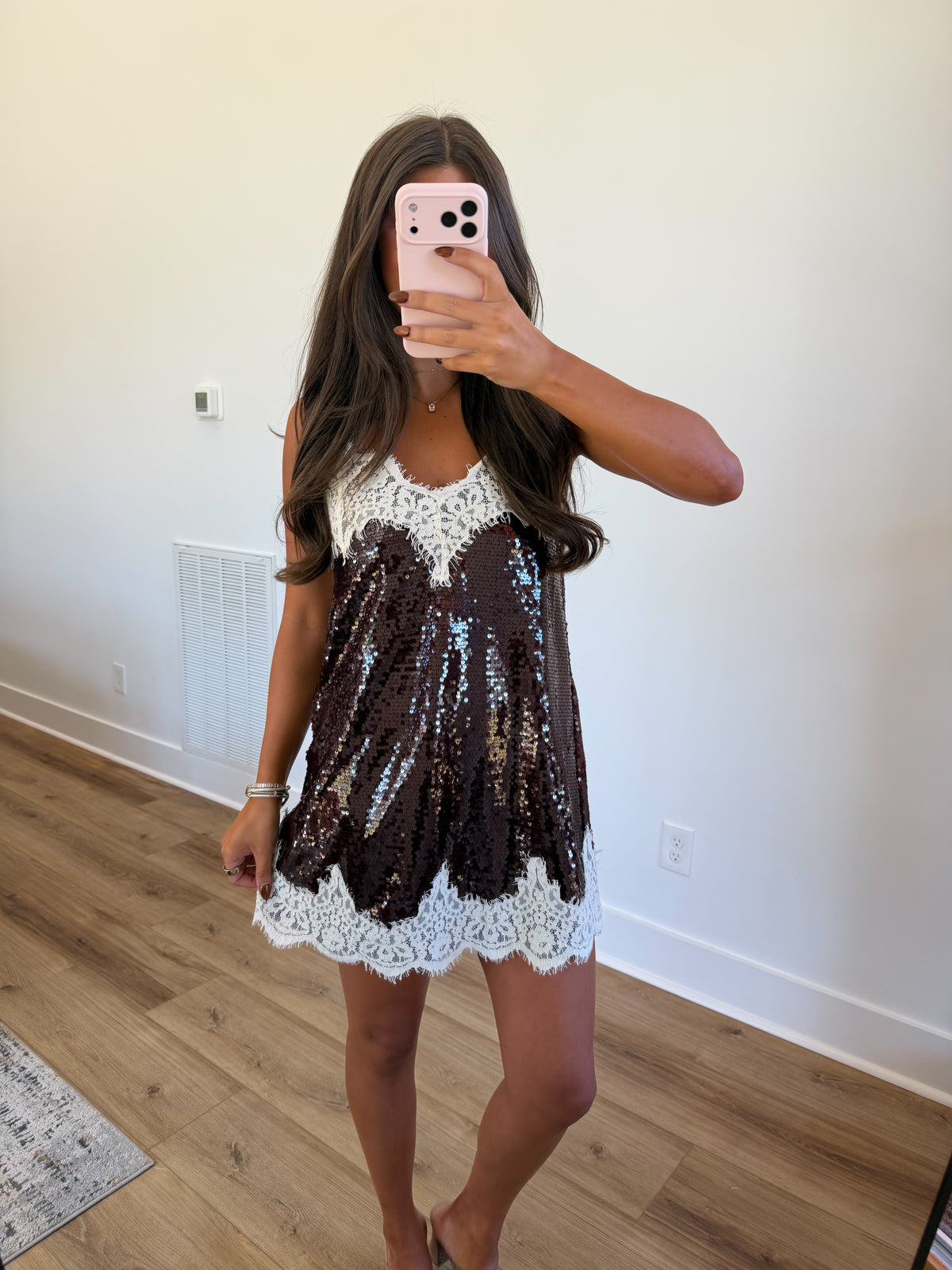 Gigi Mini Dress (Burgundy)