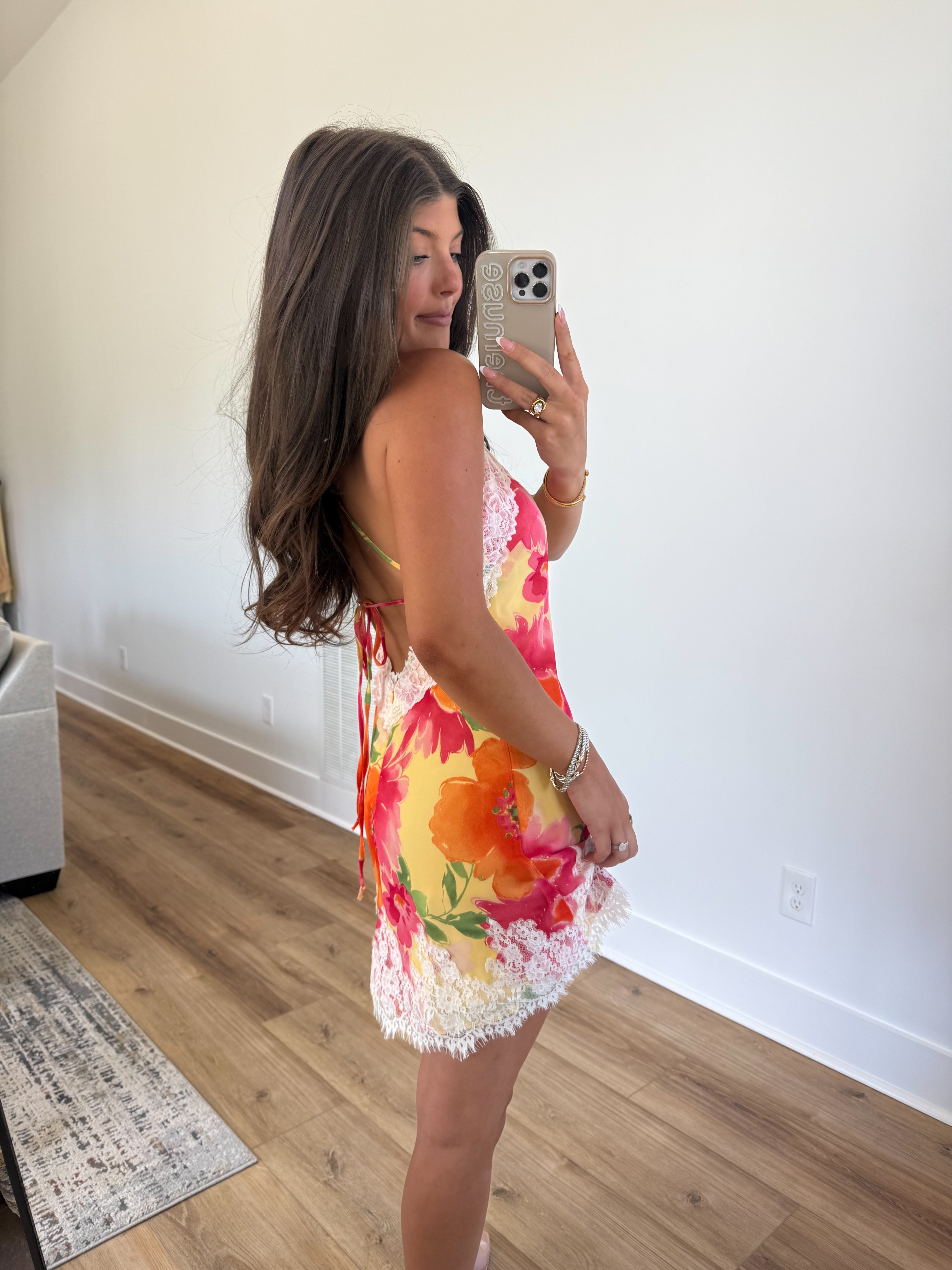 Zara Lace Mini Dress