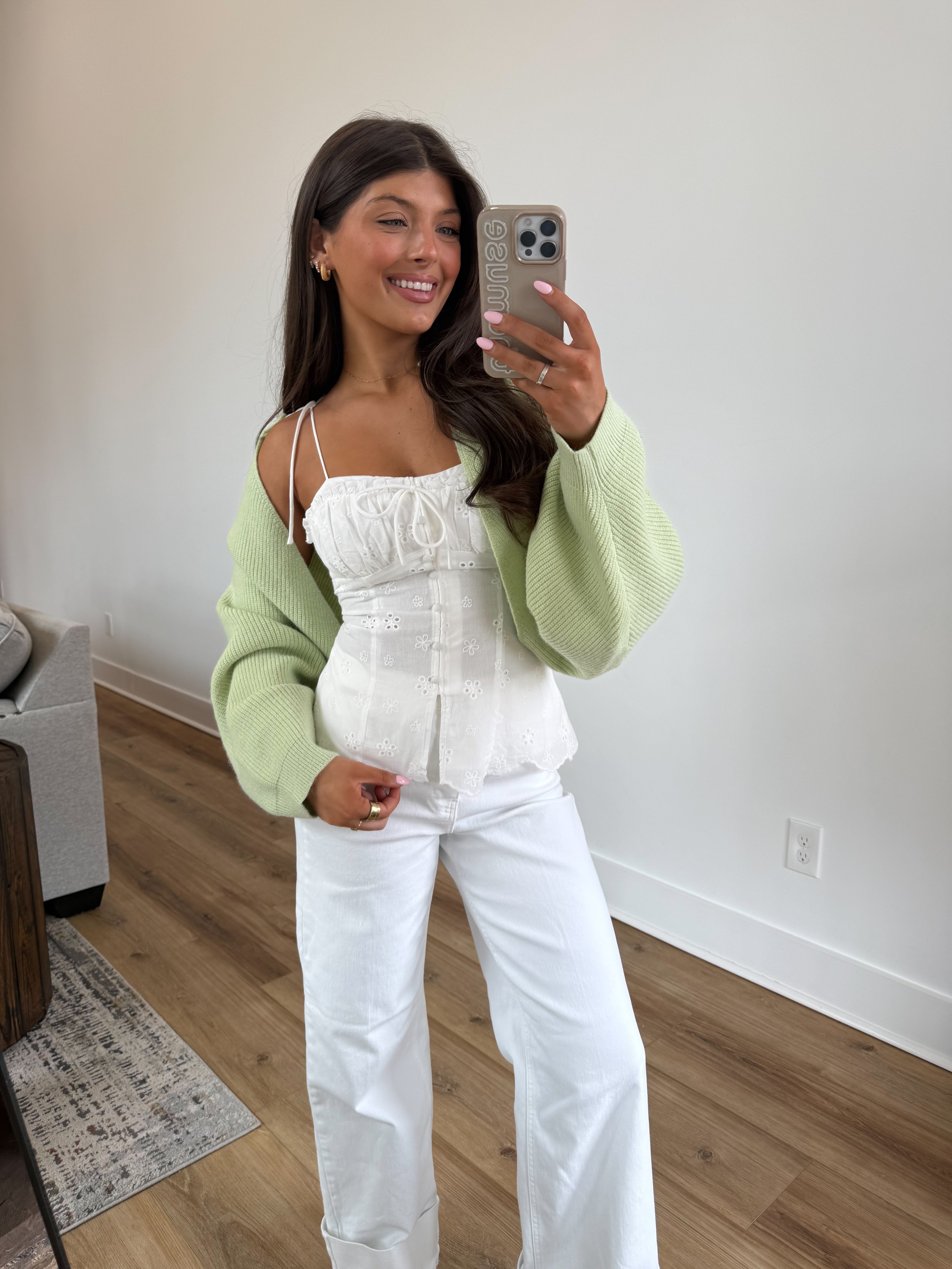 The Pistachio Cardigan Shawl (PRE-ORDER (1-2 weeks)/ Restock)