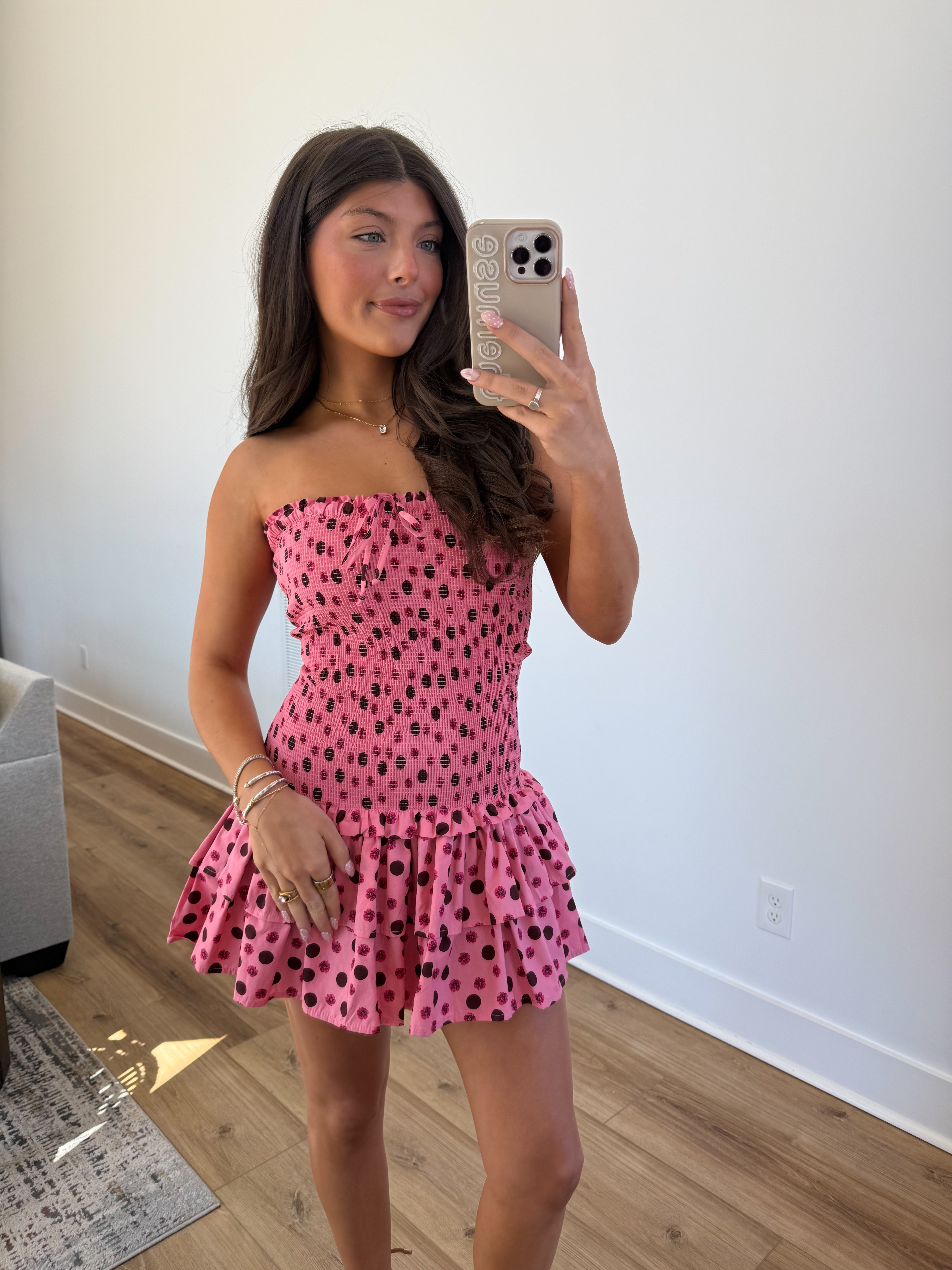 The Cocoa Bloom Mini Dres