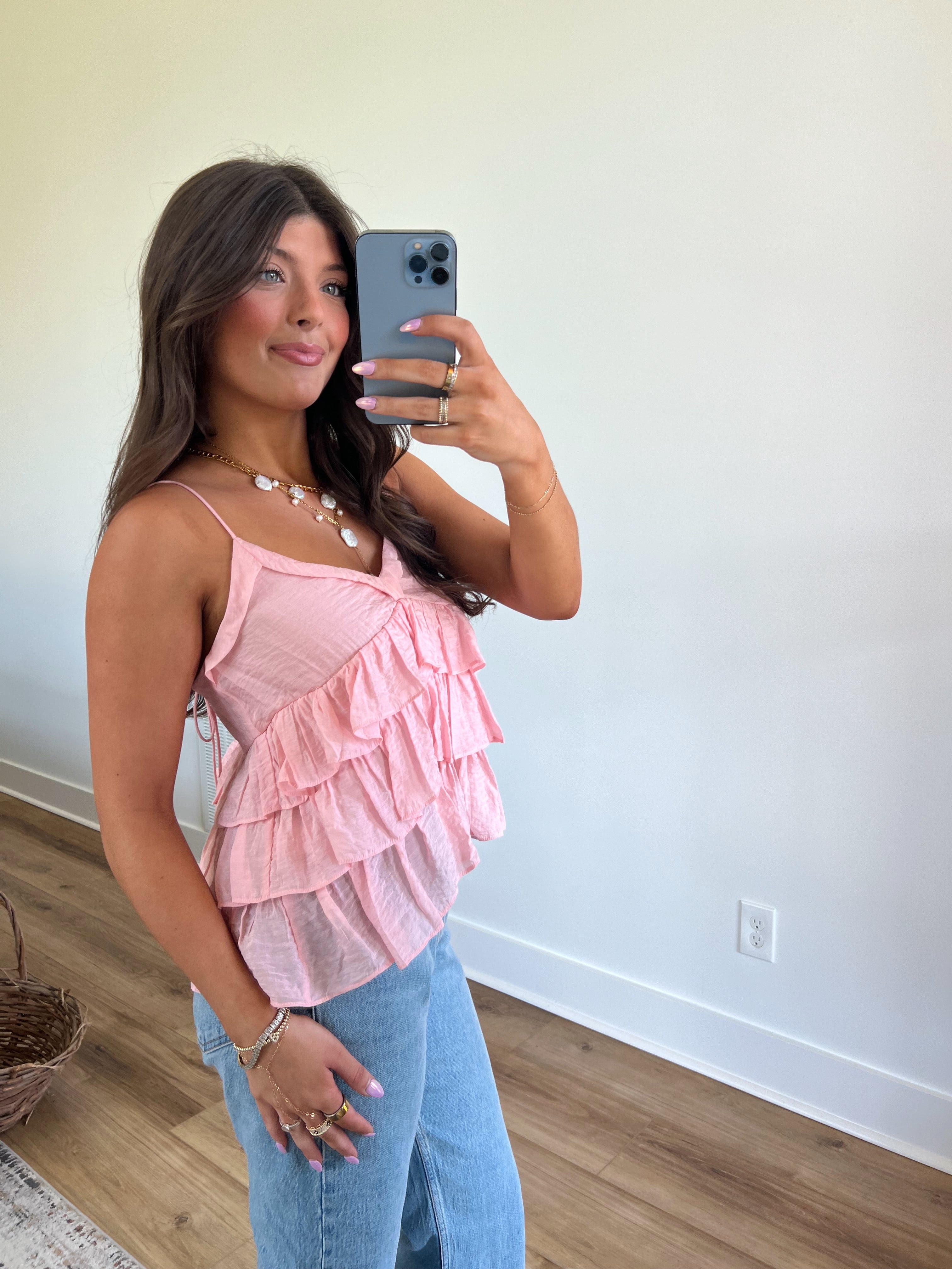 Paris Ruffle Blouse
