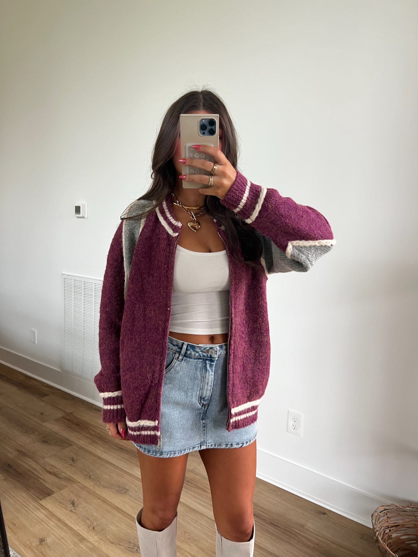 Plum Vintage Jacket