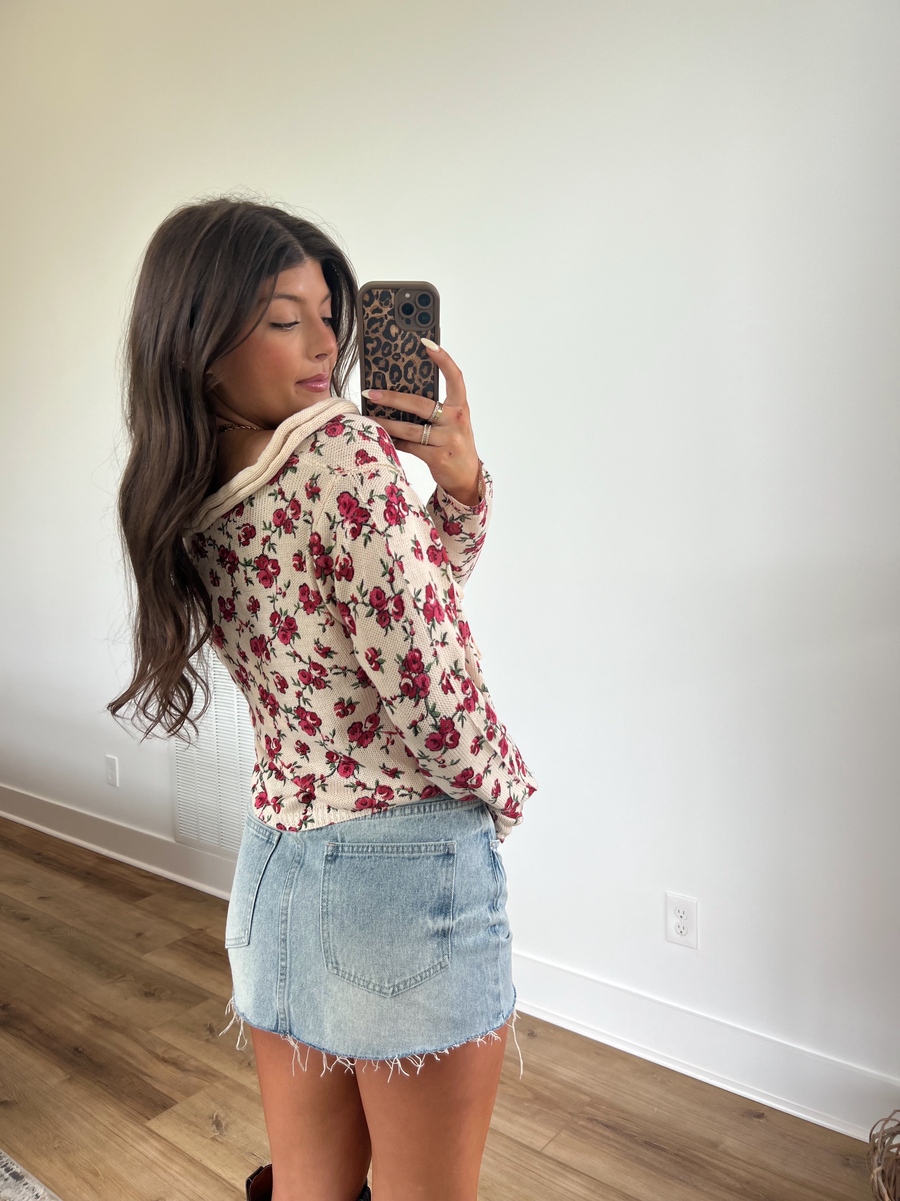 Final Rose Cardigan Sweater