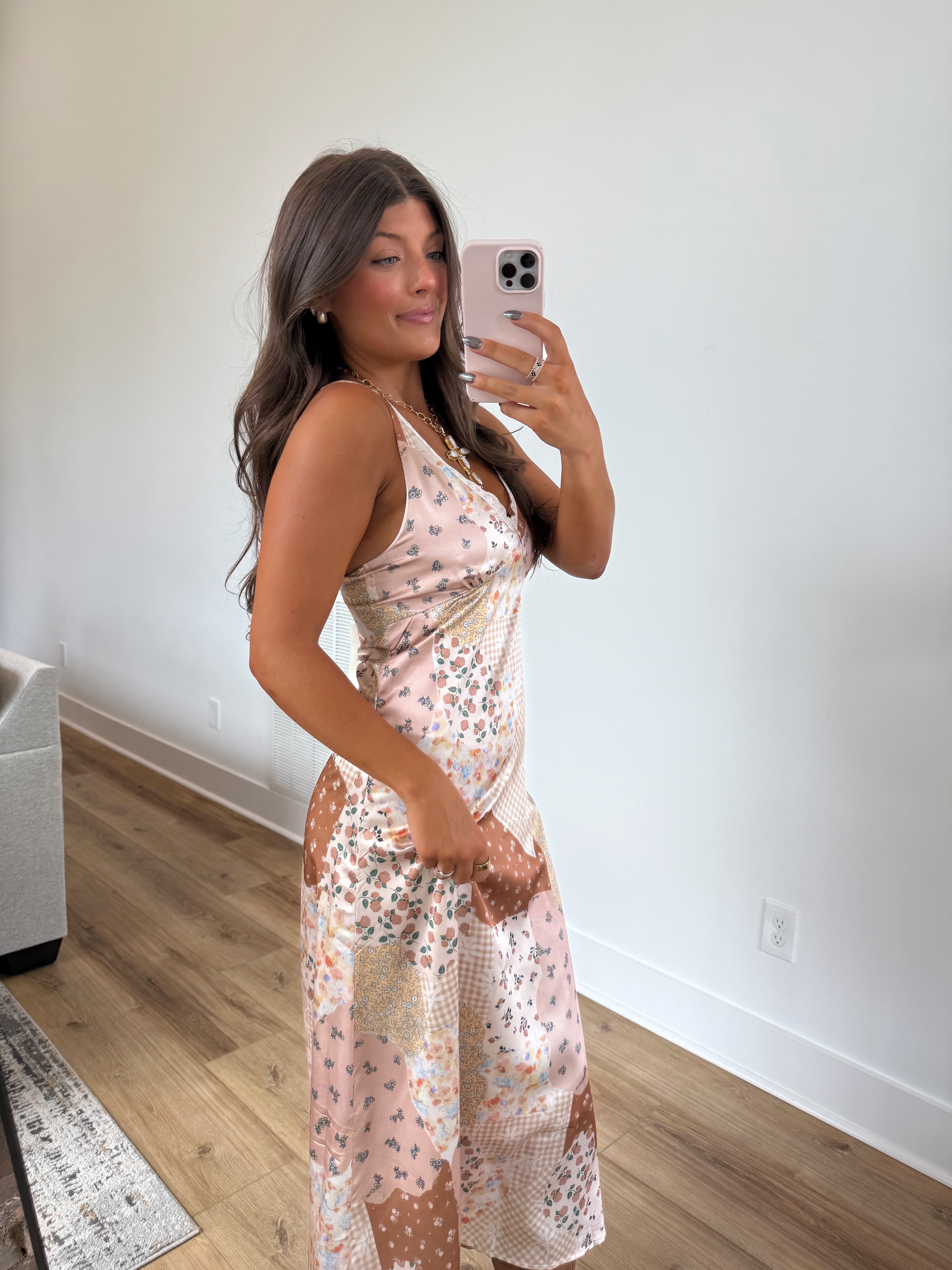 Cottage Quilted Midi