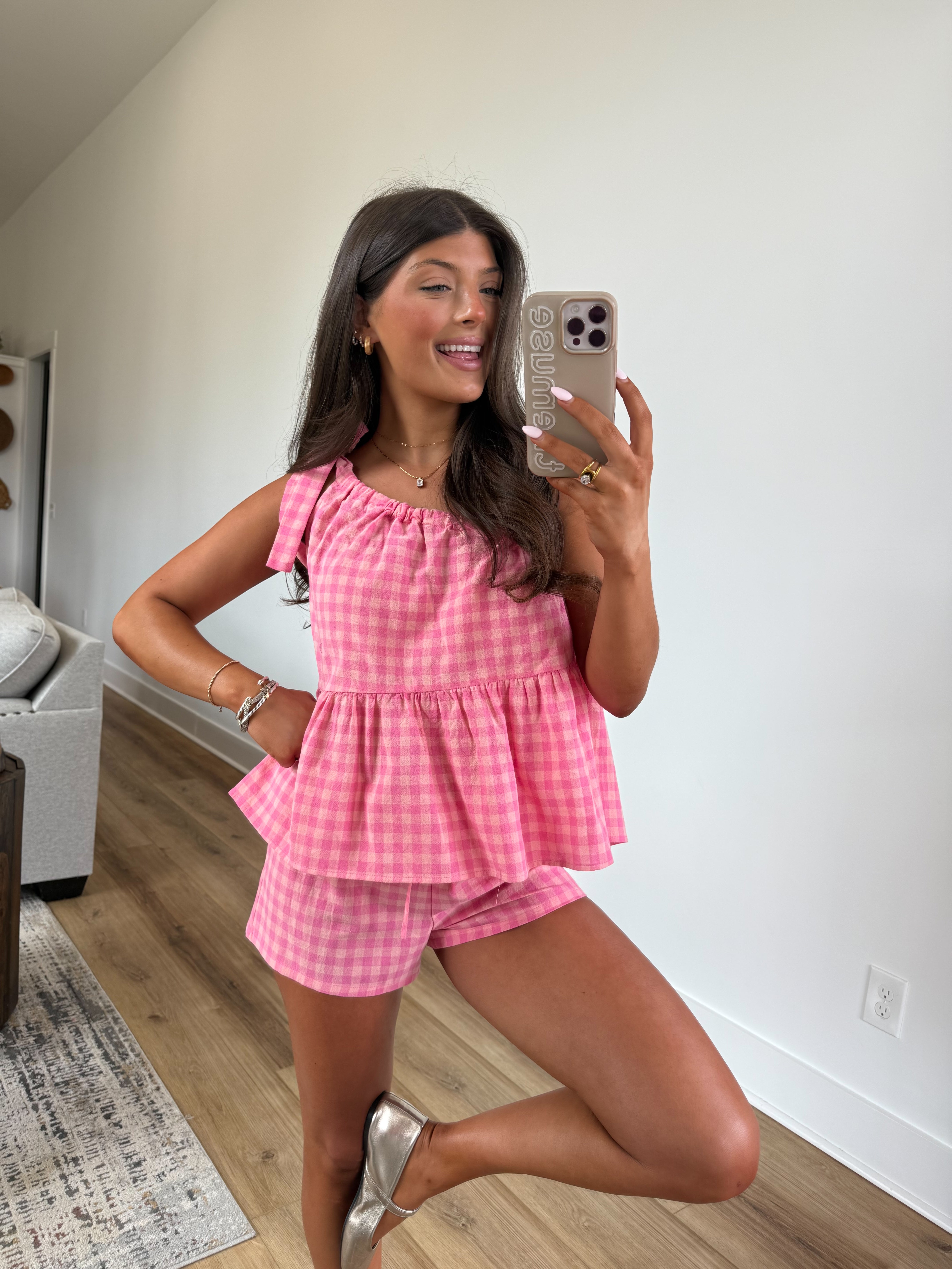 Hot Pink Gingham Set – Shop The Muse