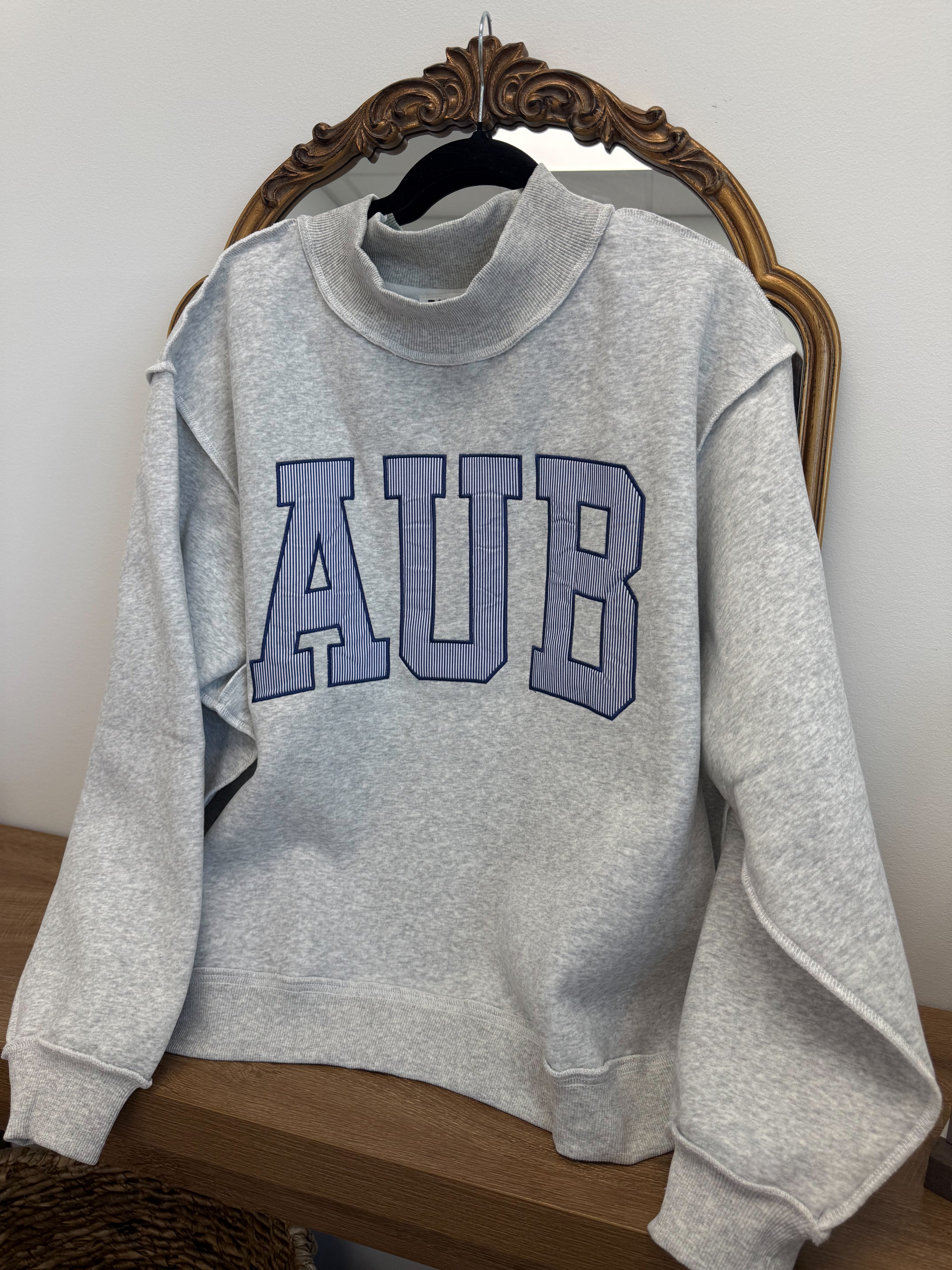 Gameday Stripes Mockneck (A U B)