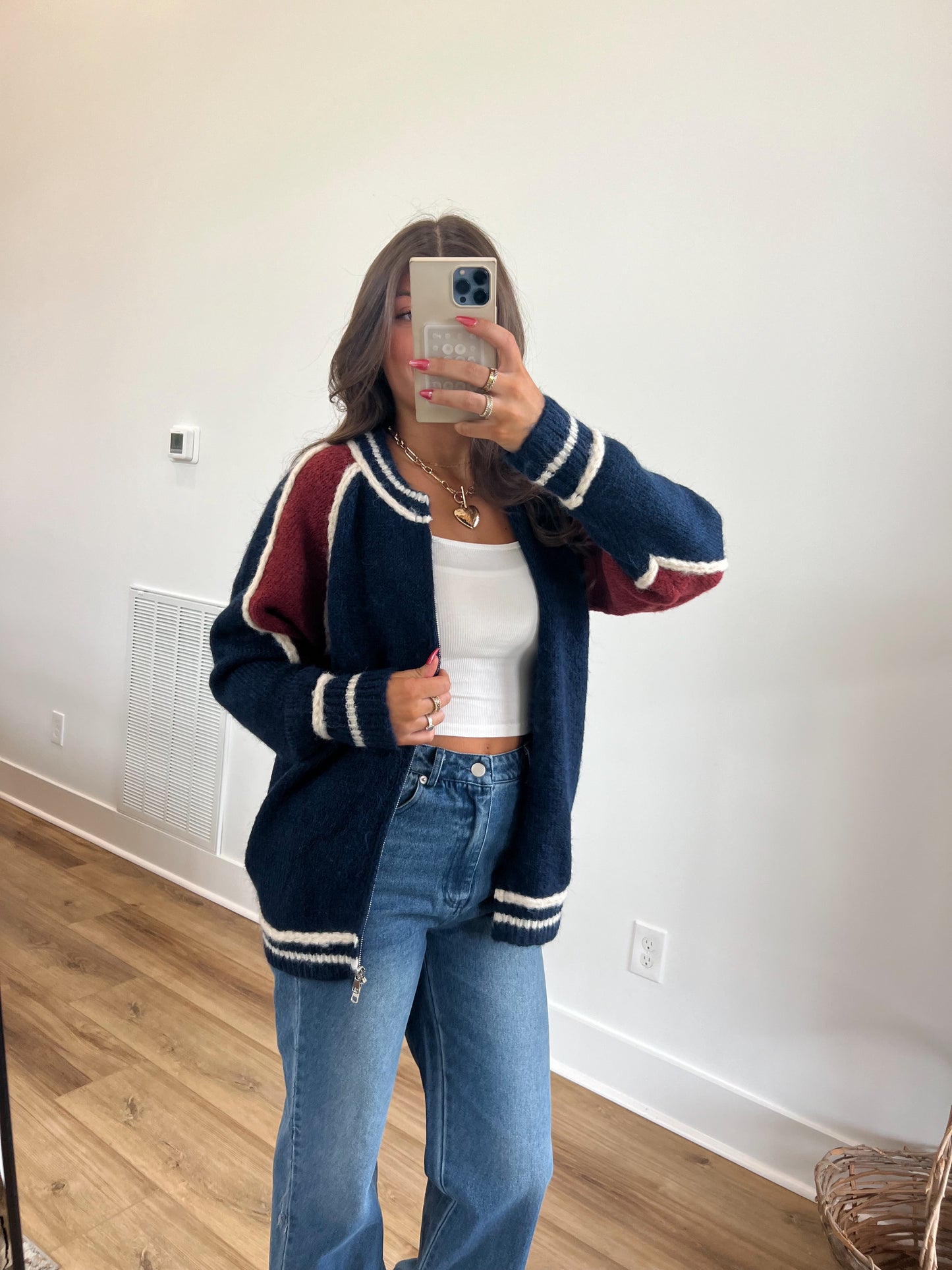 Navy Vintage Jacket