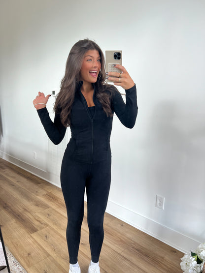 Essential Black Bodysuit