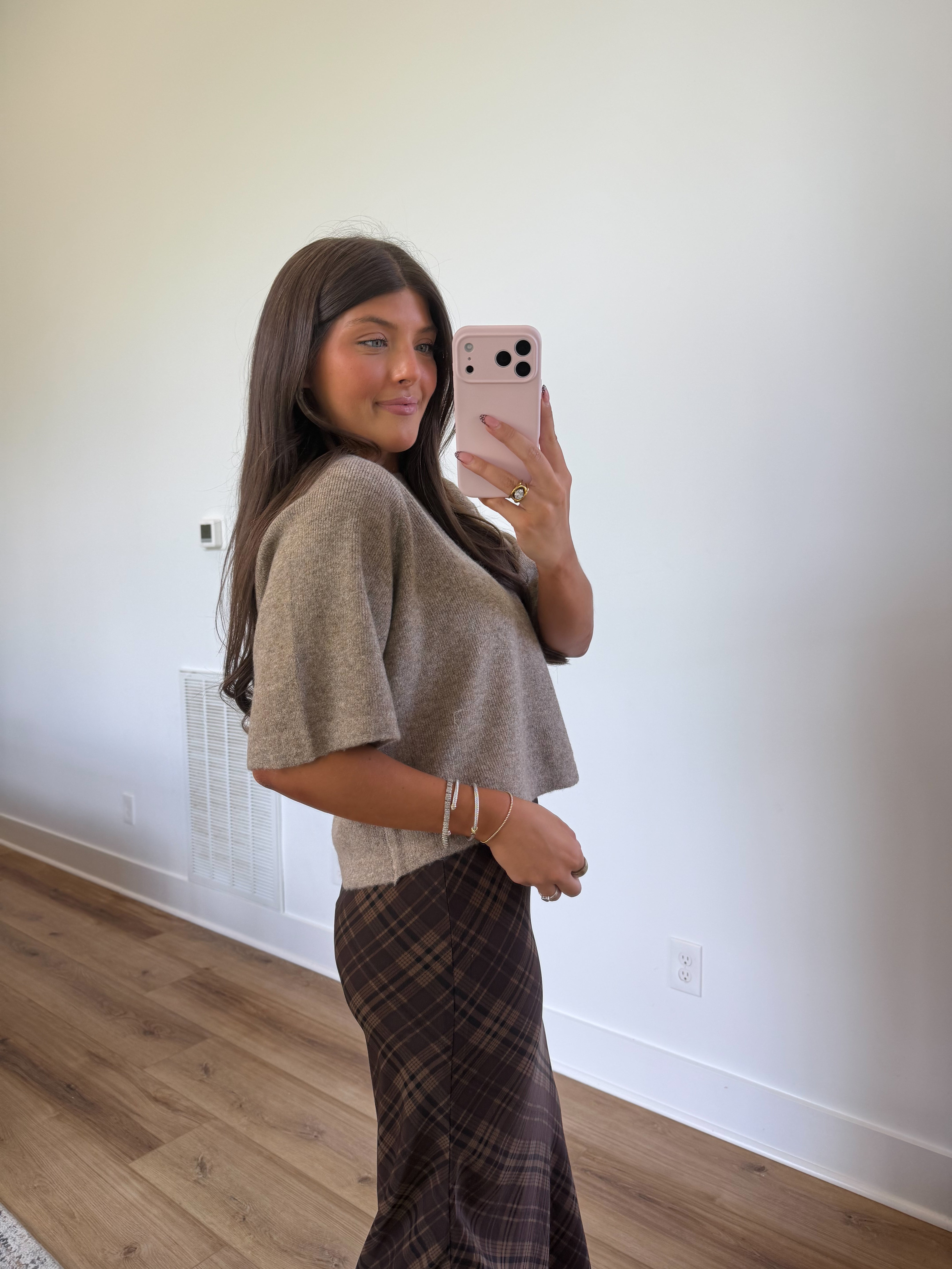 Tan Tee Sweater