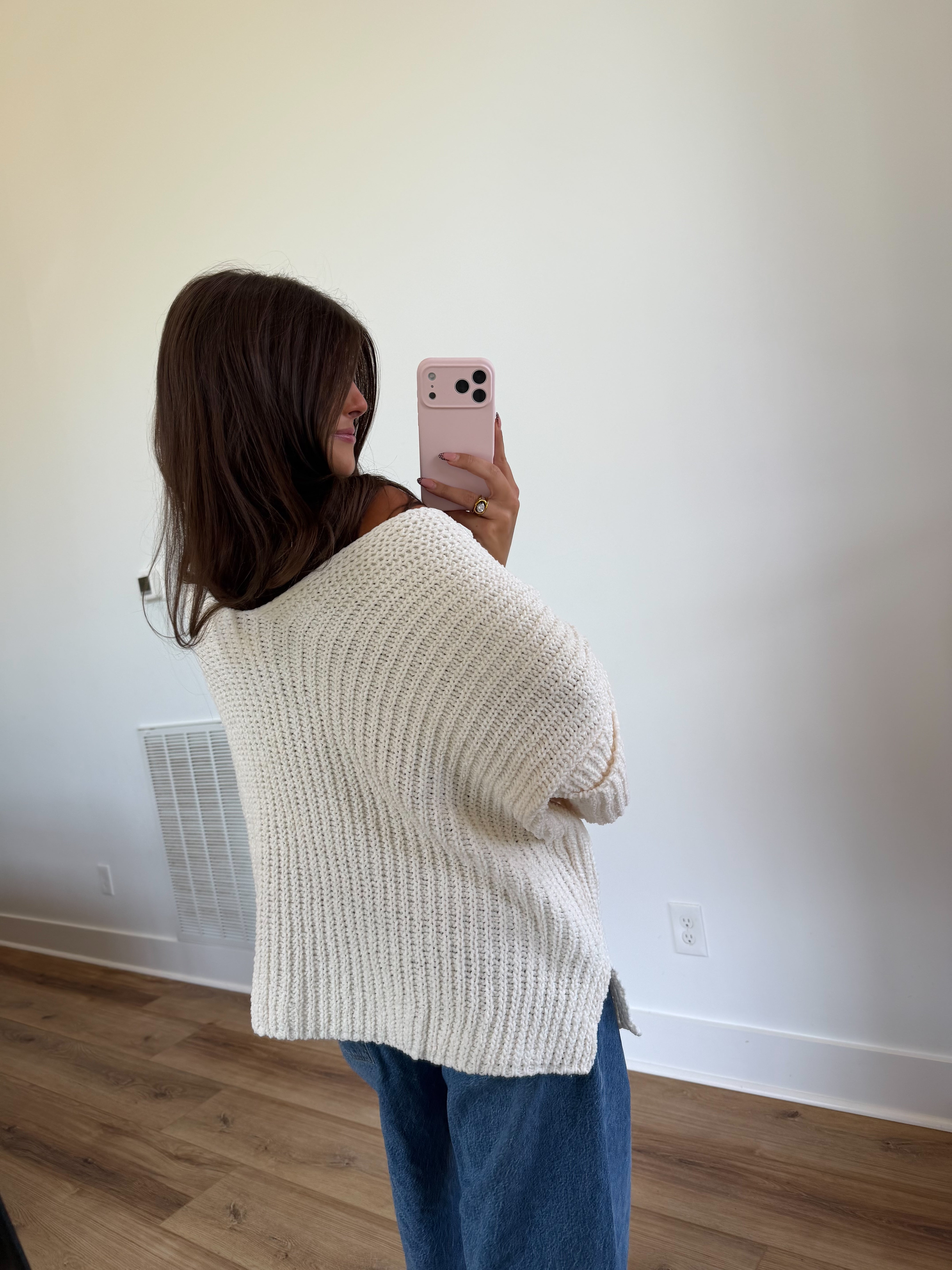 Meet Me in Fall Cardigan (Cream)