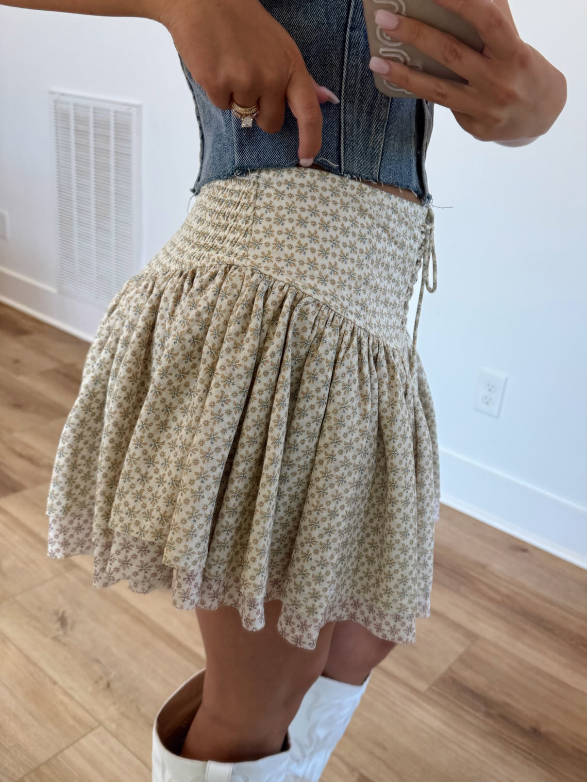 Wildflower Lace-up Shorts