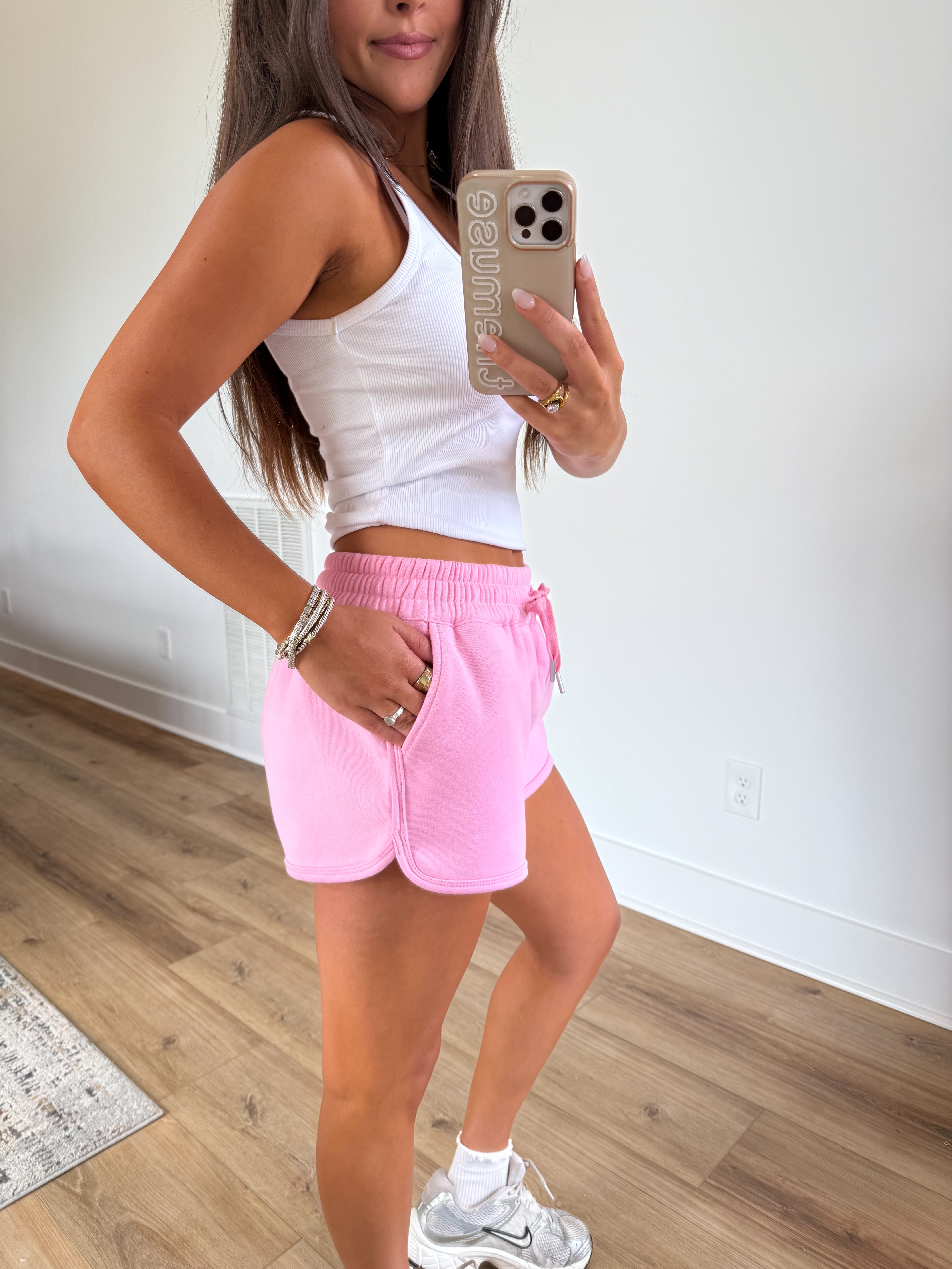 Barbie Pink Sweatshorts