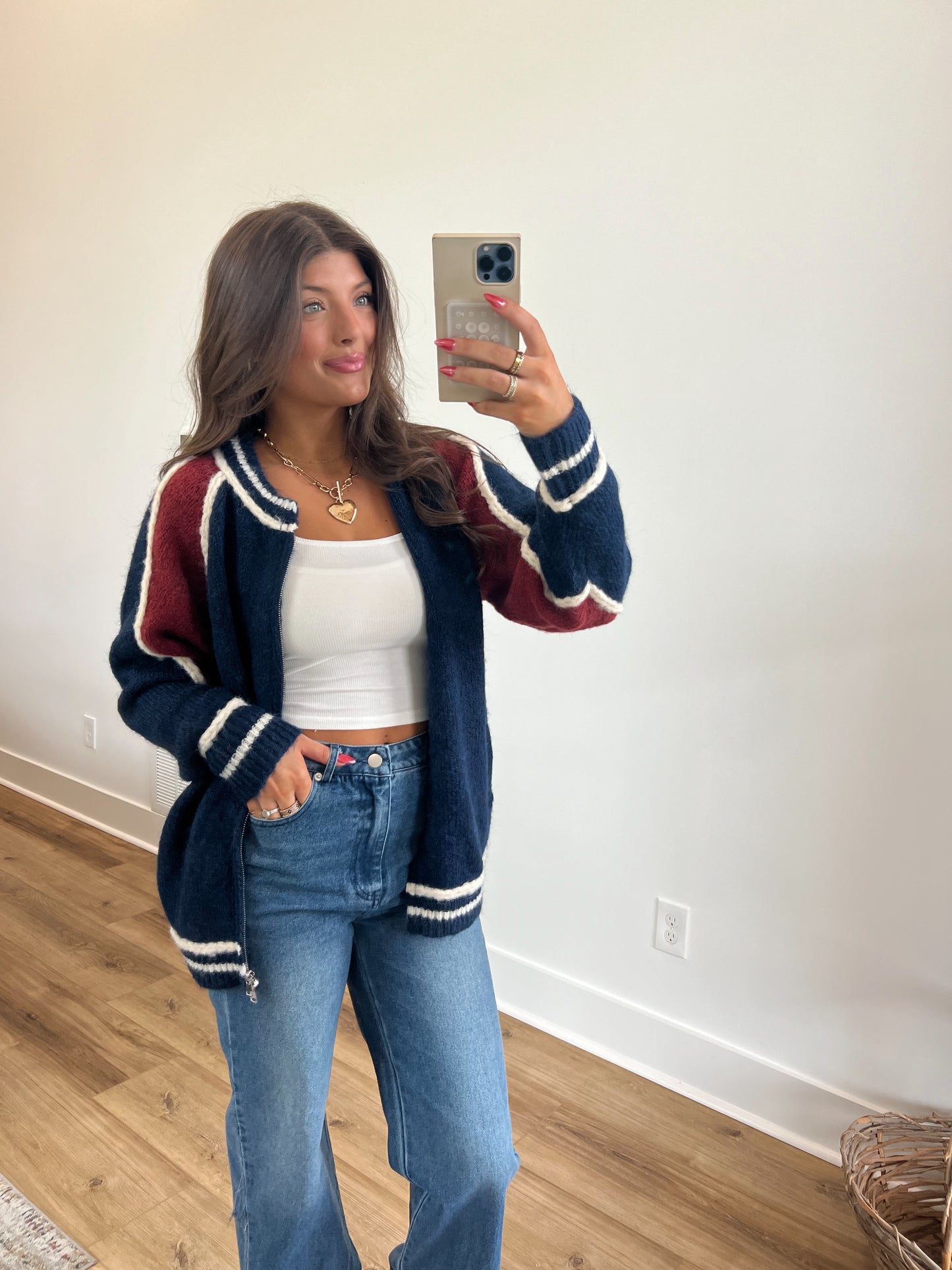 Navy Vintage Jacket