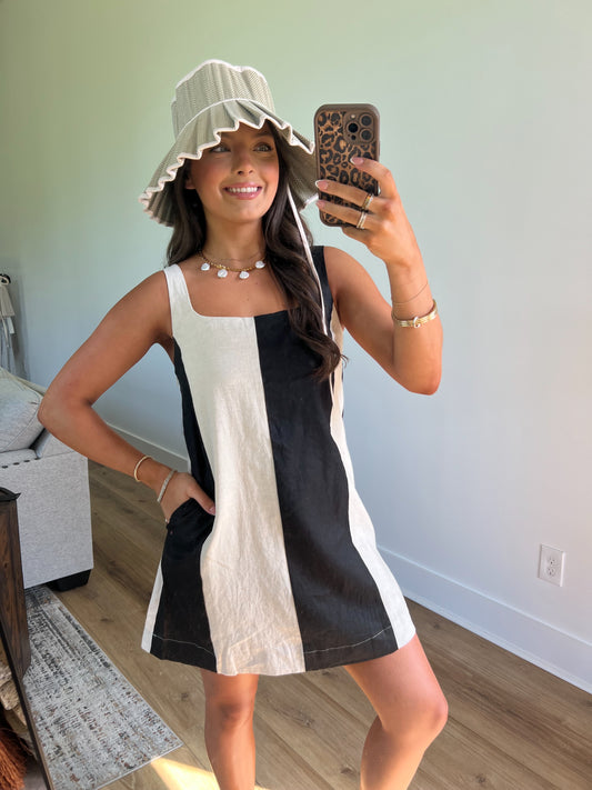 Mykonos Block Dress