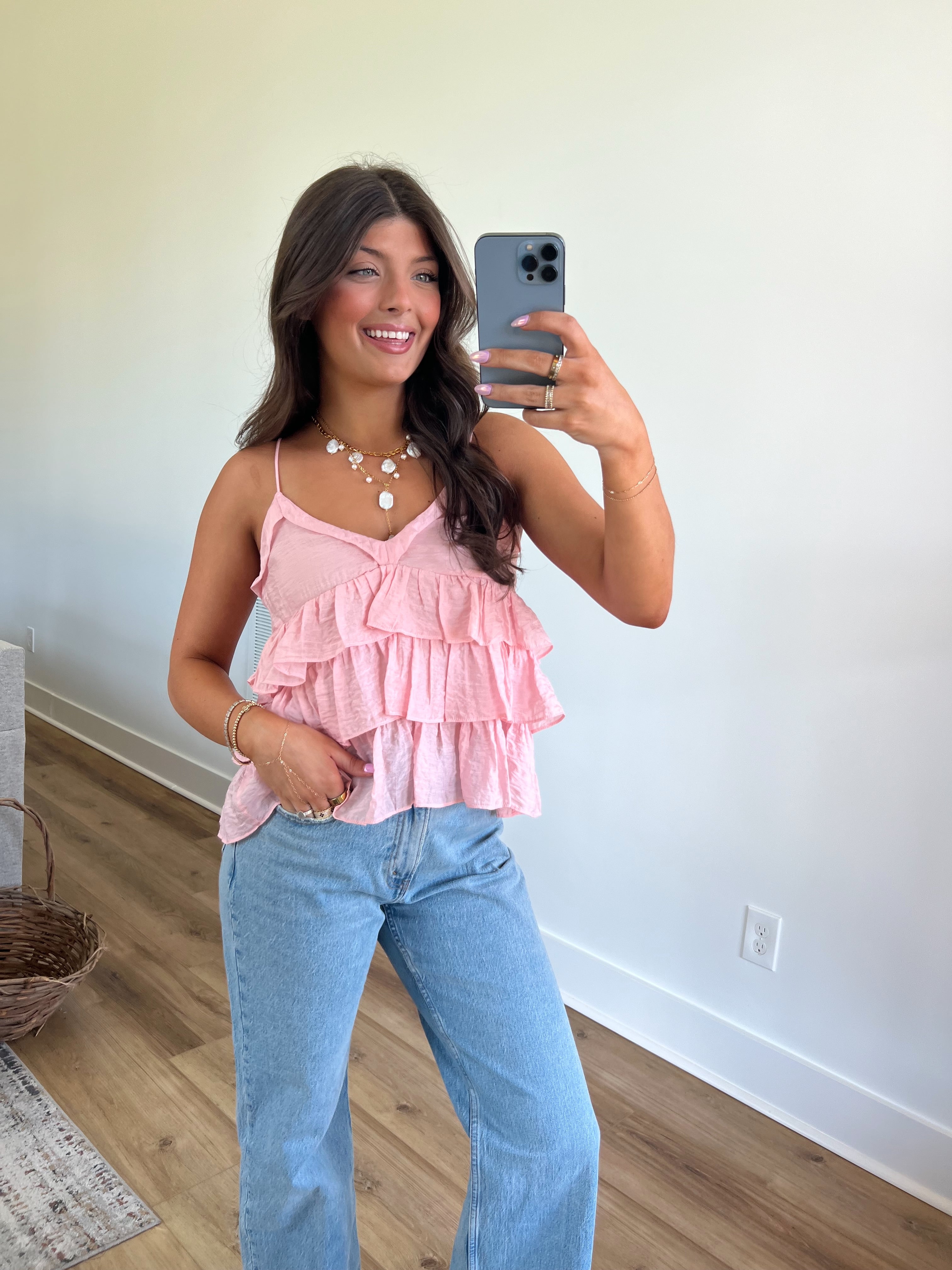Paris Ruffle Blouse
