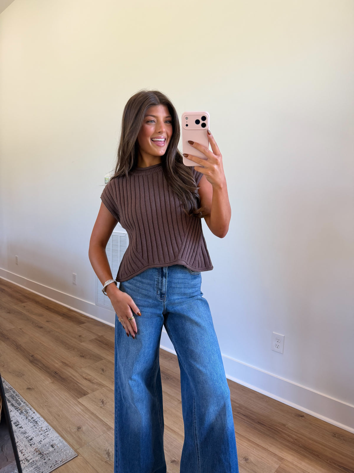 Fall Favorite Top (Brown)