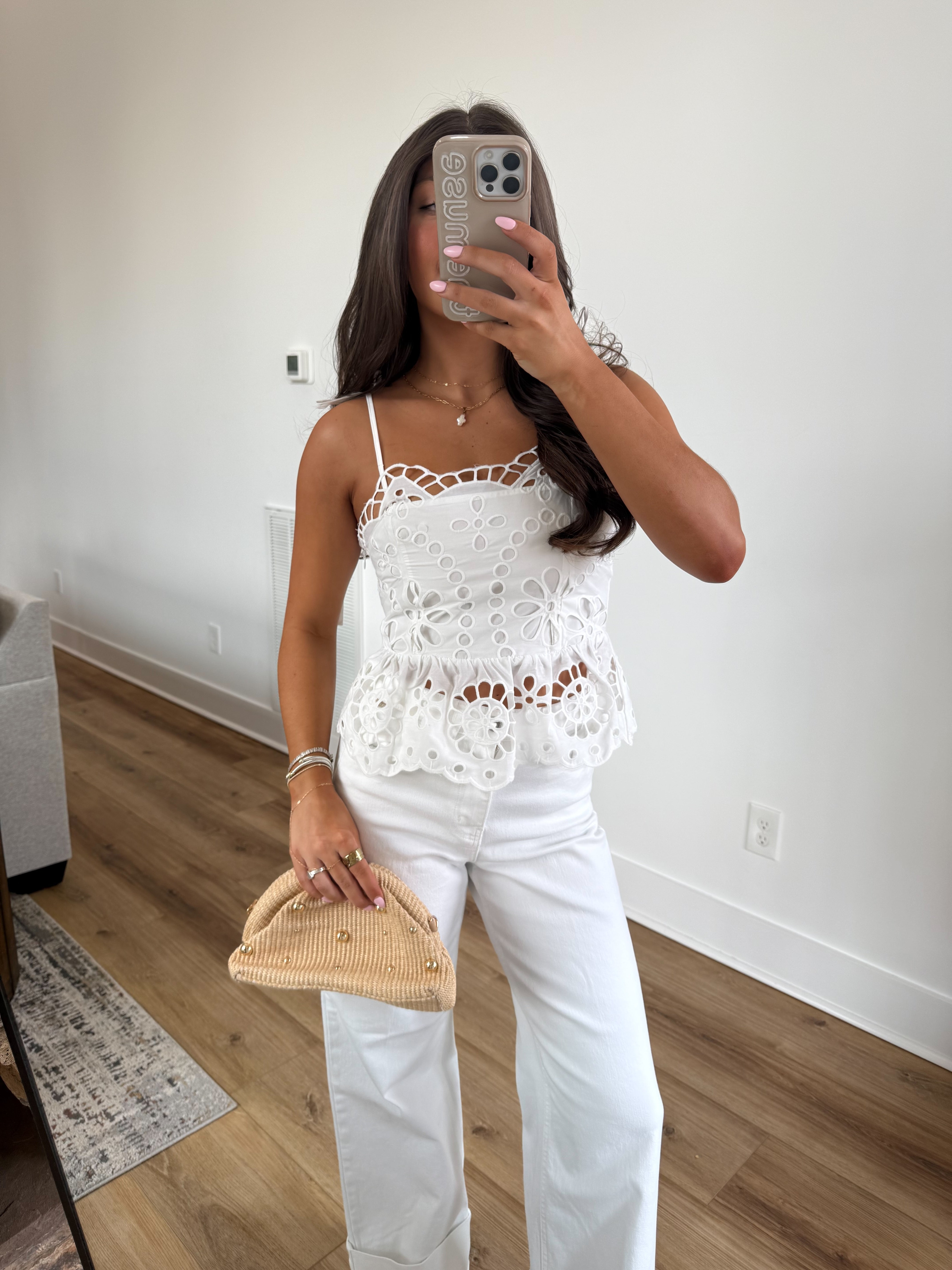 The Heirloom Eyelet Top