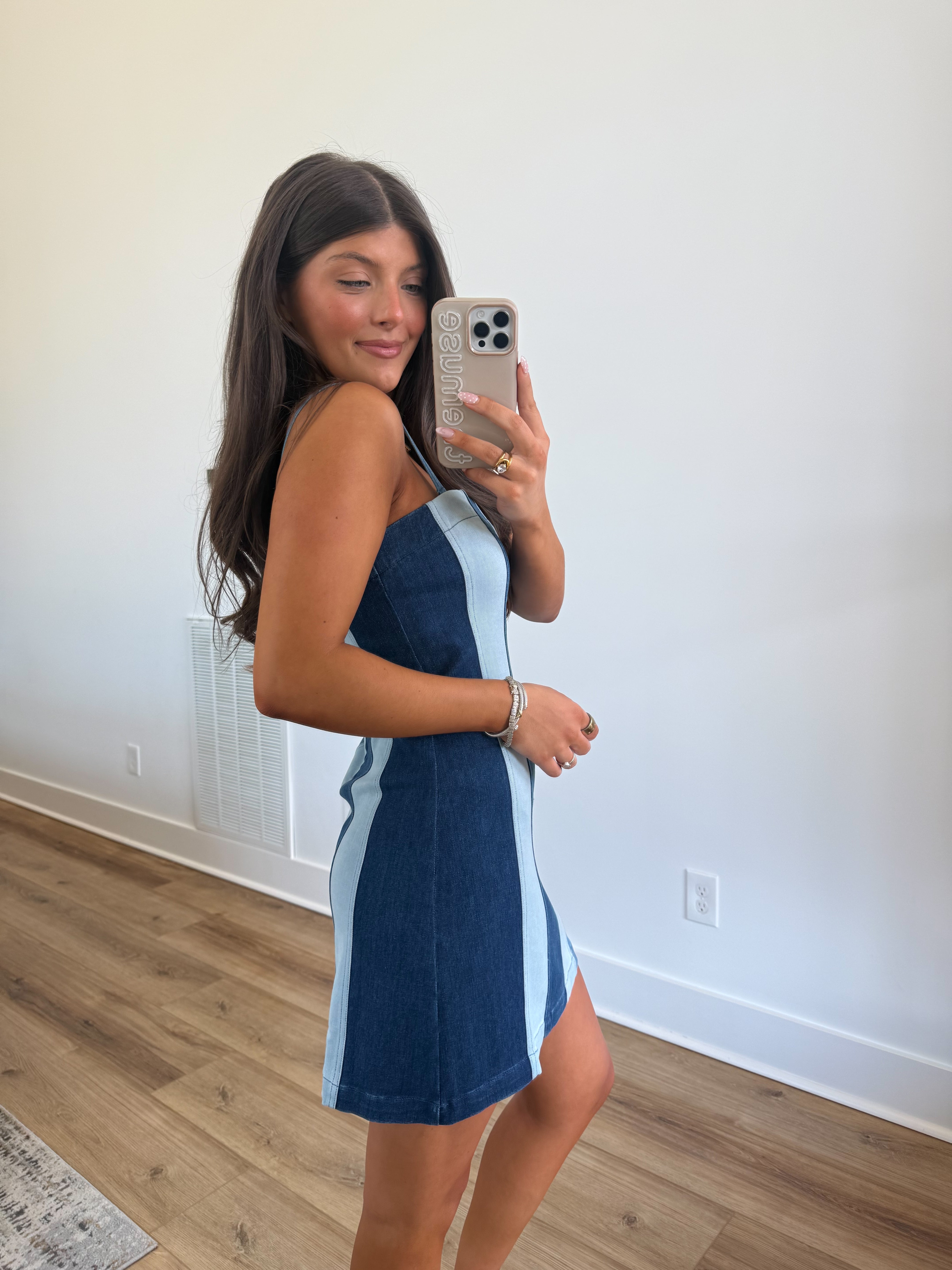 The True Blue Mini Dress