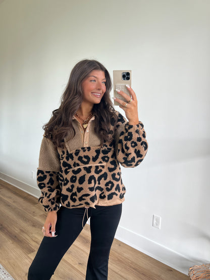 Cheetah Cozy Sherpa (Restock)